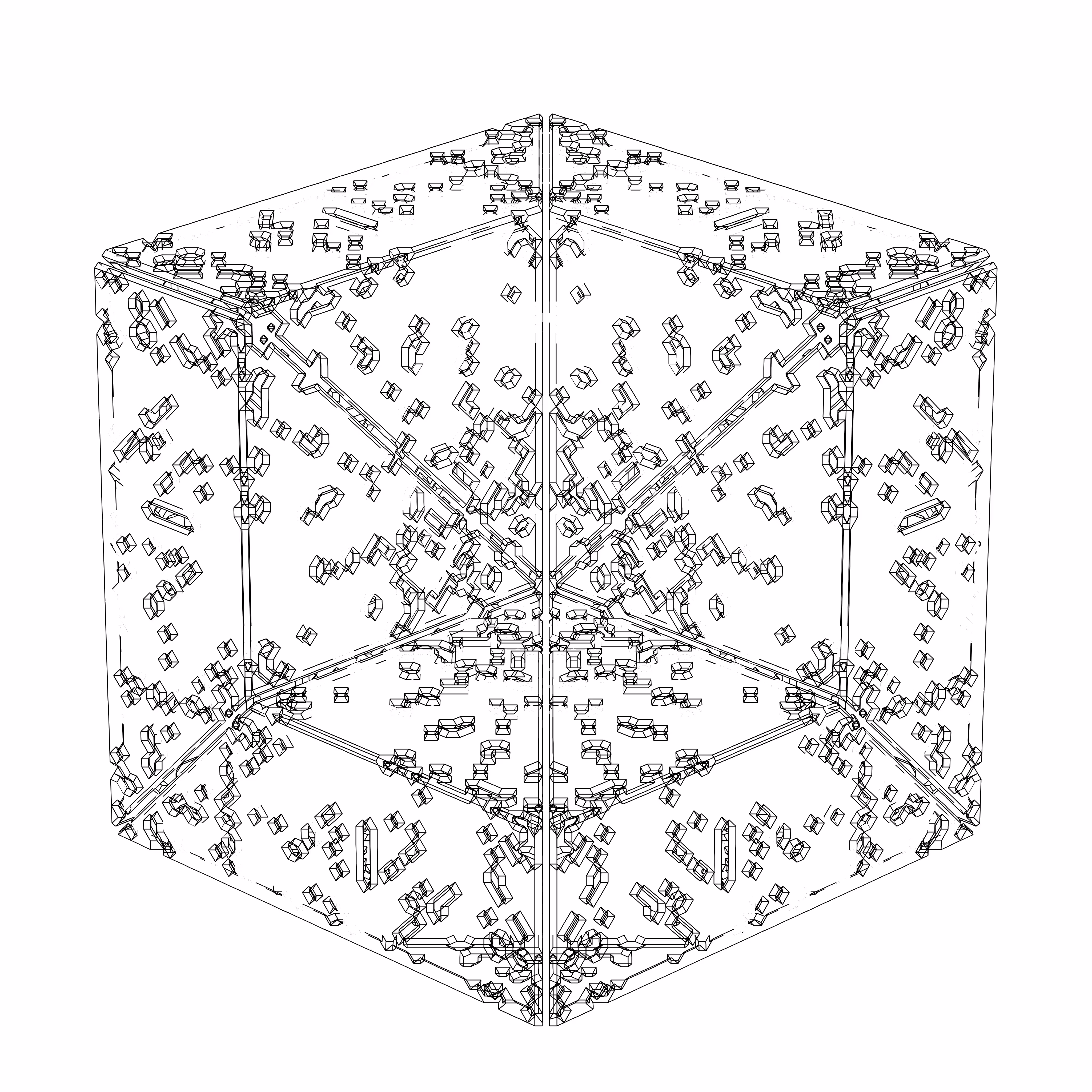 LL21 Alien Art Cube #595