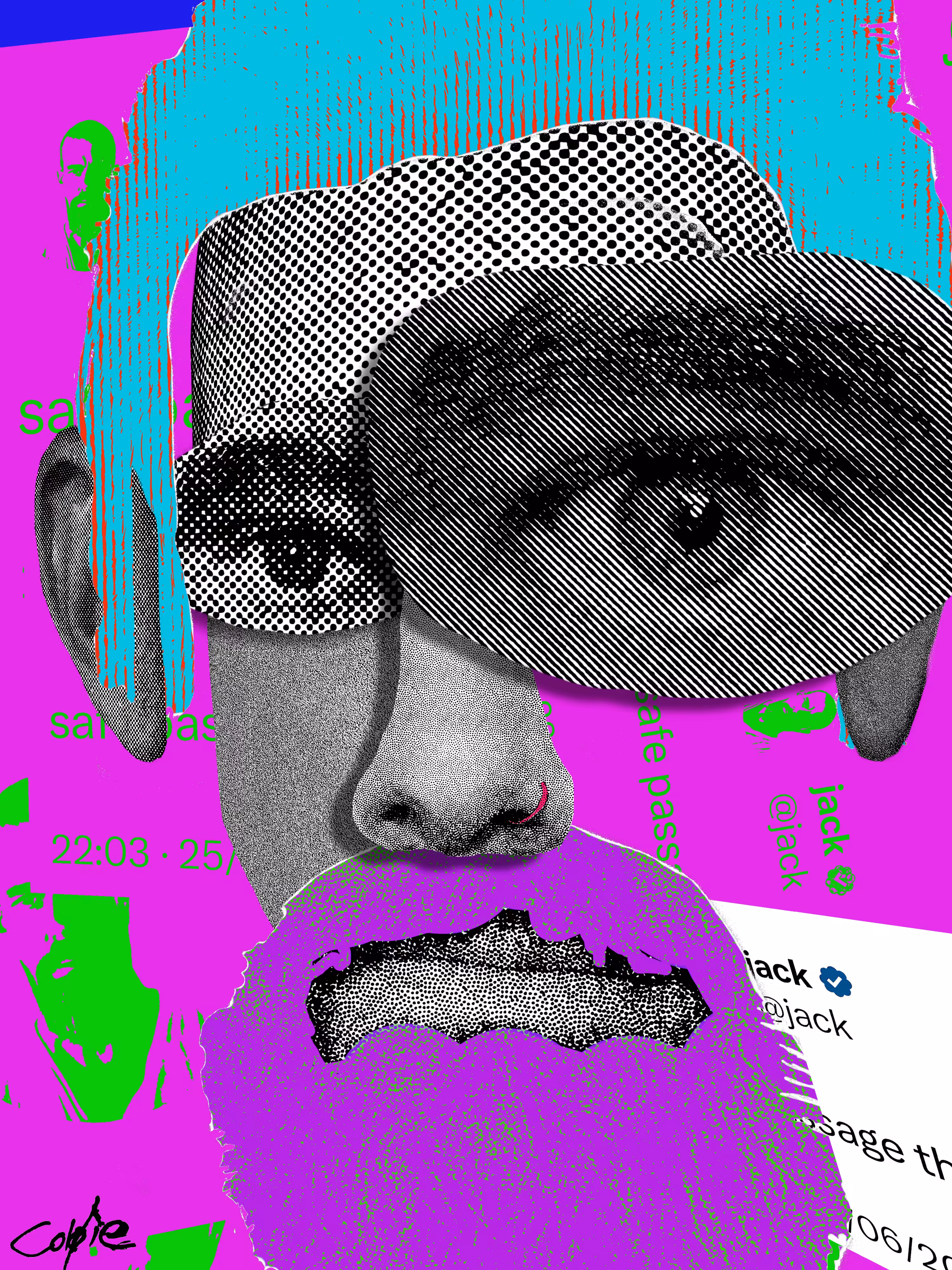 Jack Dorsey - Decentral Eyes - Safe Passage Variant - 91/240
