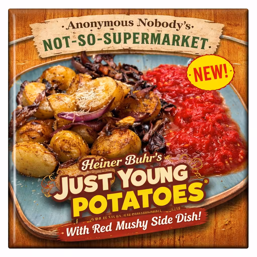 Heiner Buhr’s Just Young Potatoes with Grated Emmental Cheese