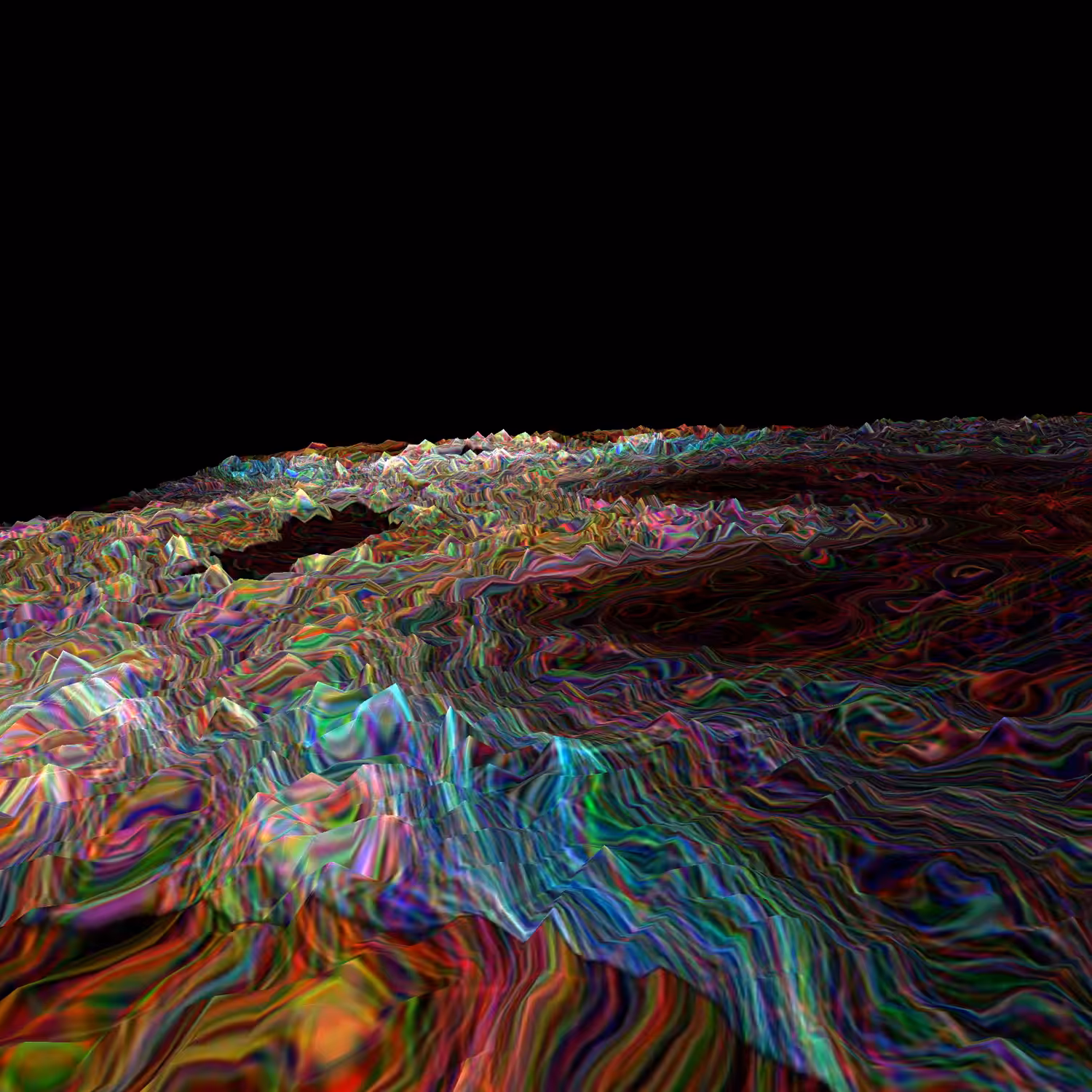 Abstract Journey Launch
