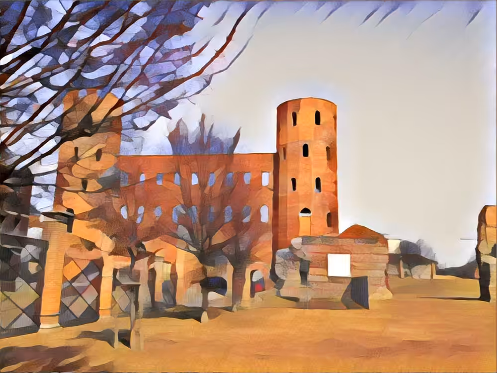 Porte Palatine out of time
