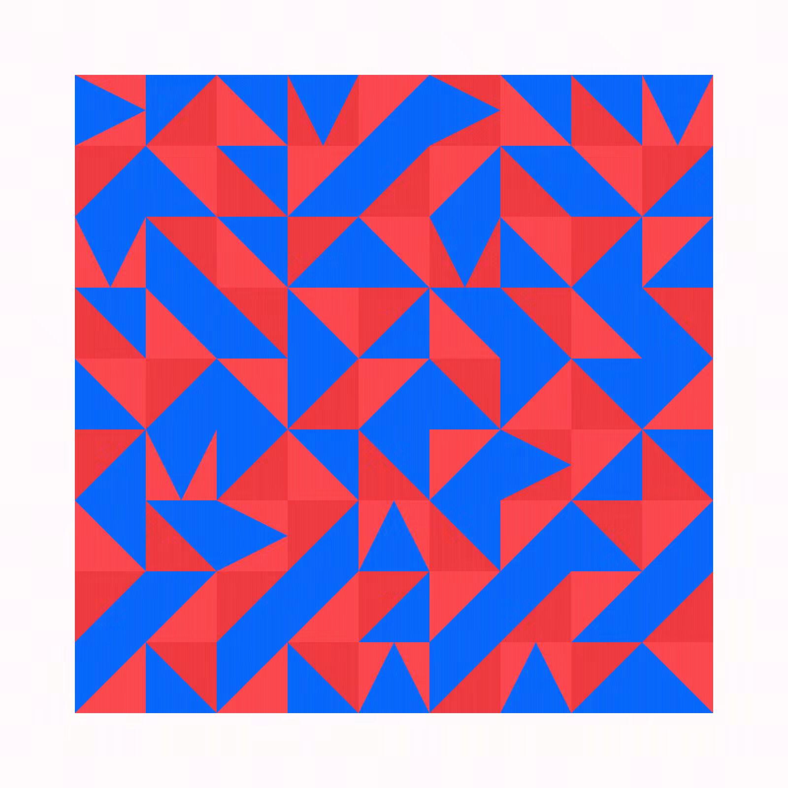 Triangle Pattern II #19
