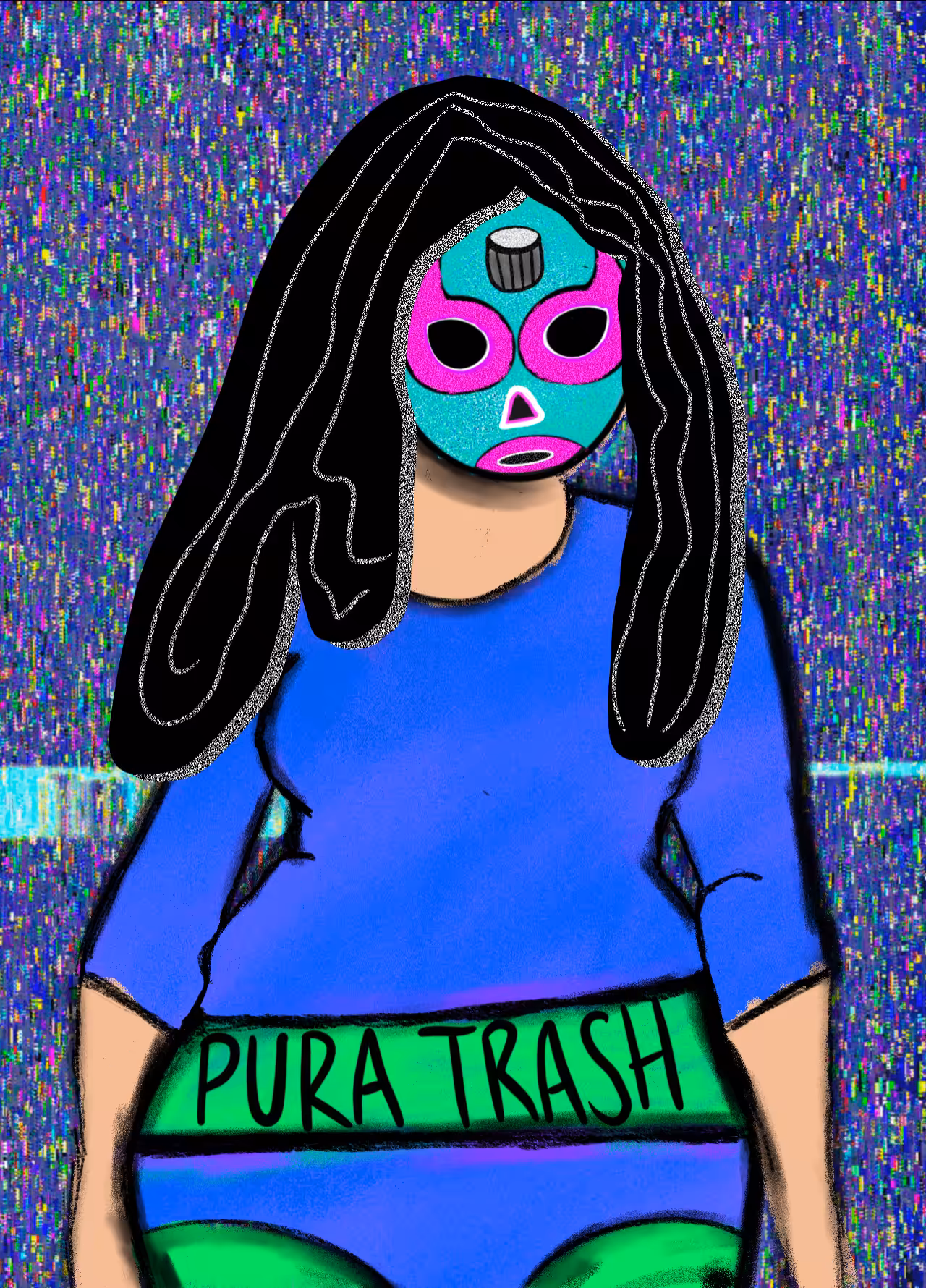 NFT luchadora #95