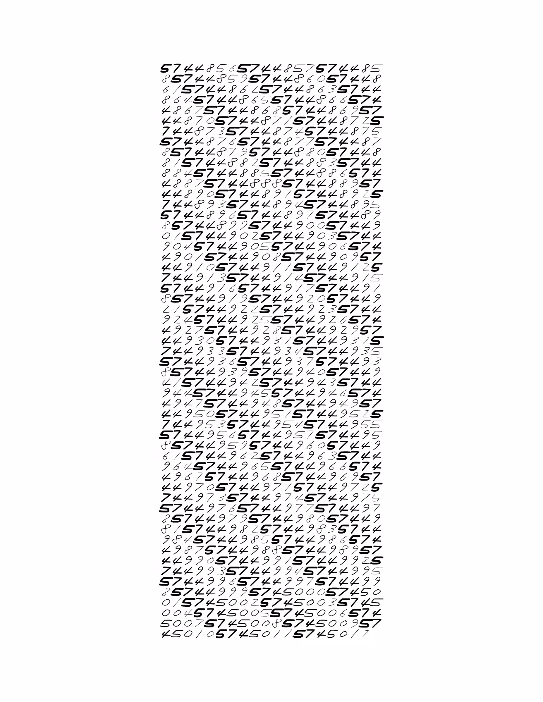 Endless (5,607,250 to Infinity) #449