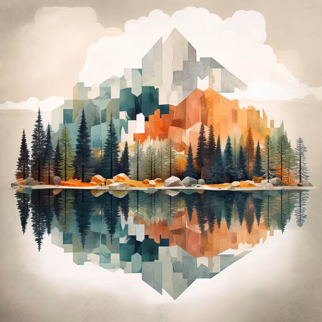 Colourful reflections 