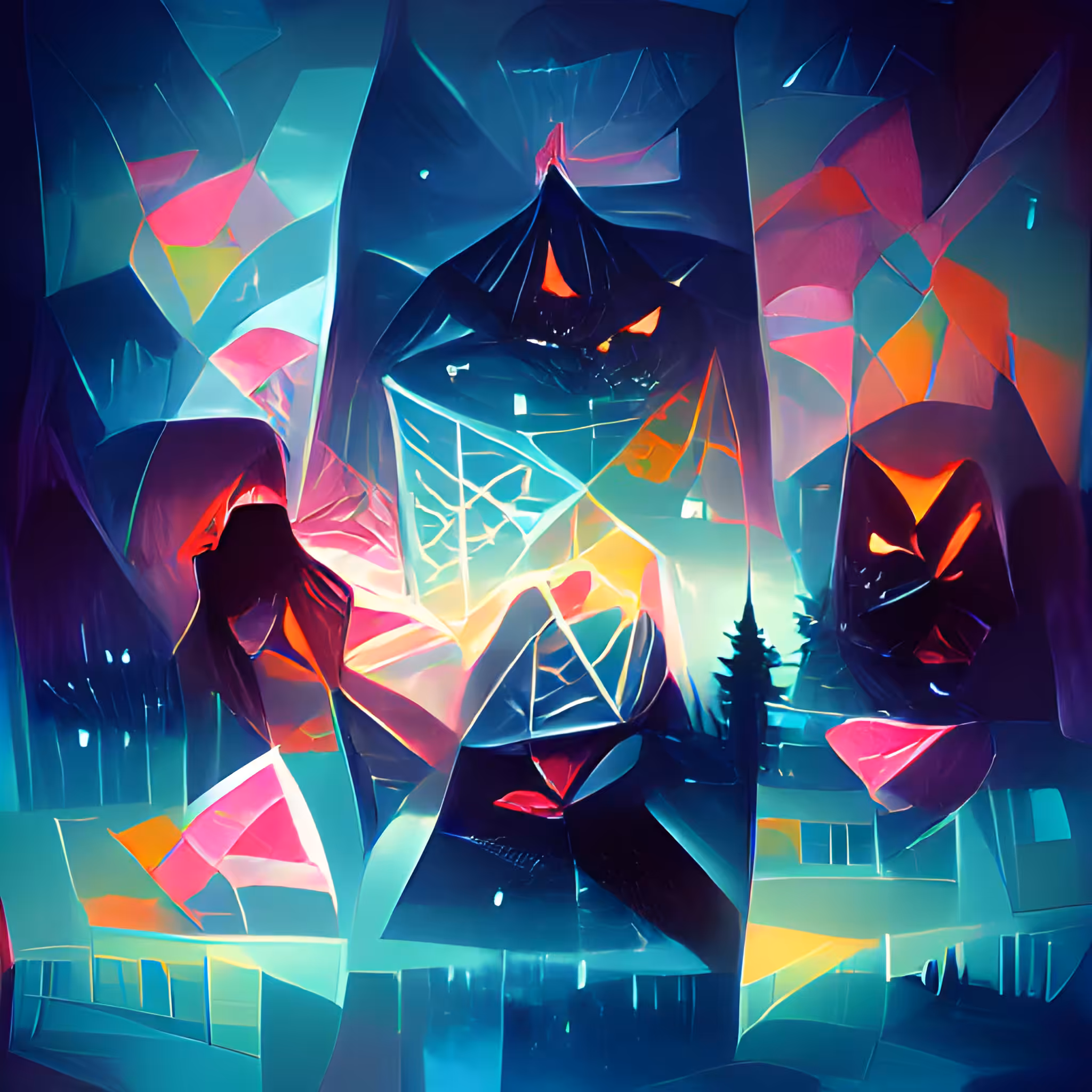 Hidden faces