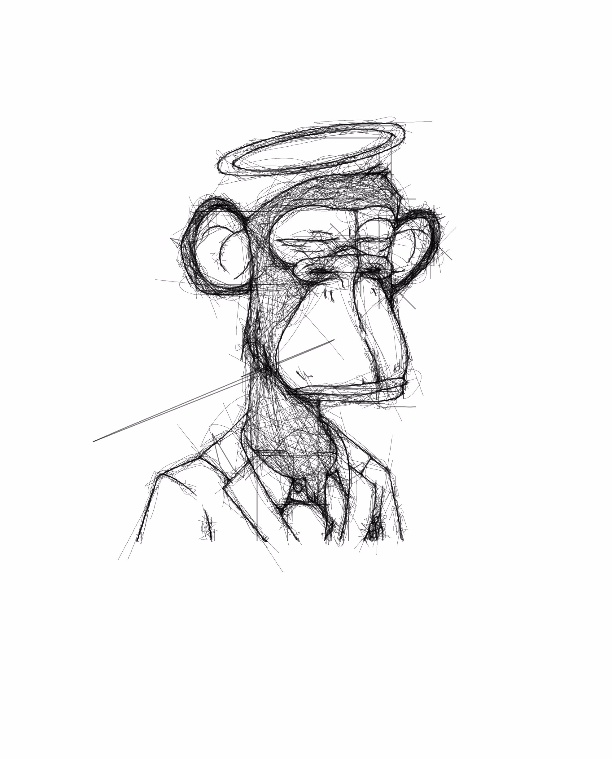 Portrait of Bored Ape #7425