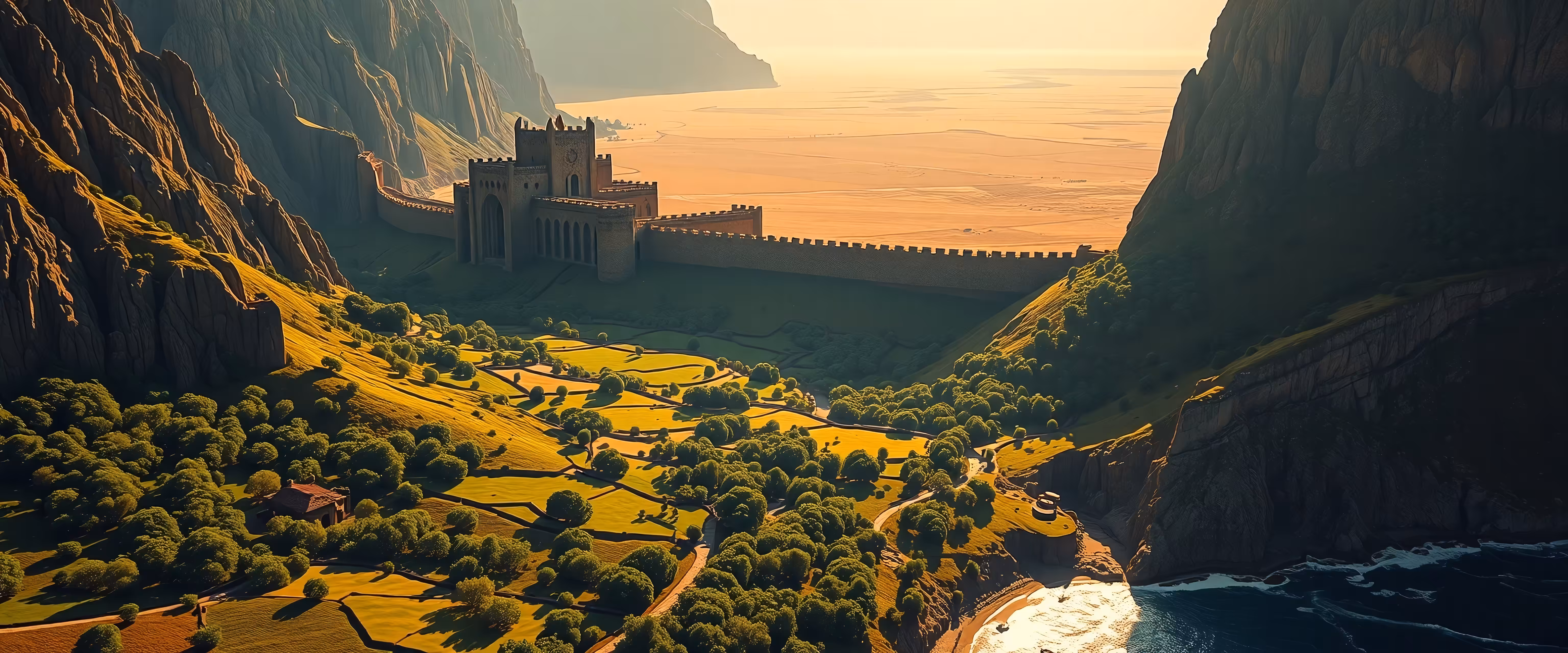 Skywalk and the Dragon Wall