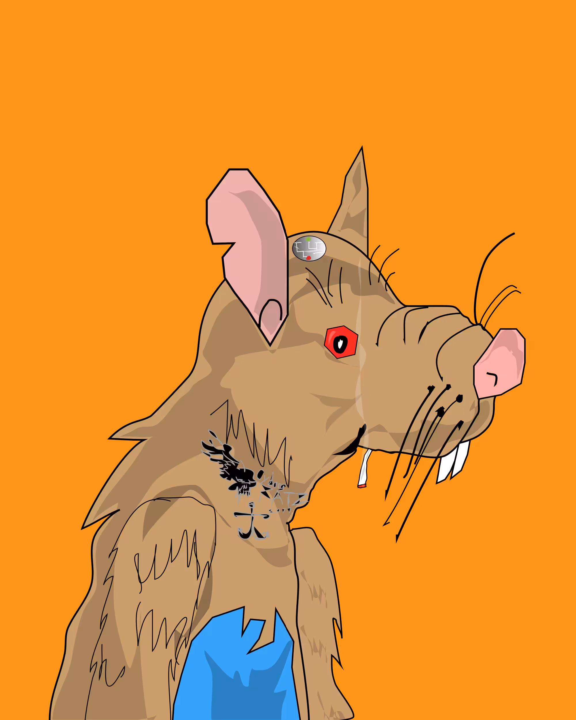 🤖 Cyborg RATZ 🐀 #338