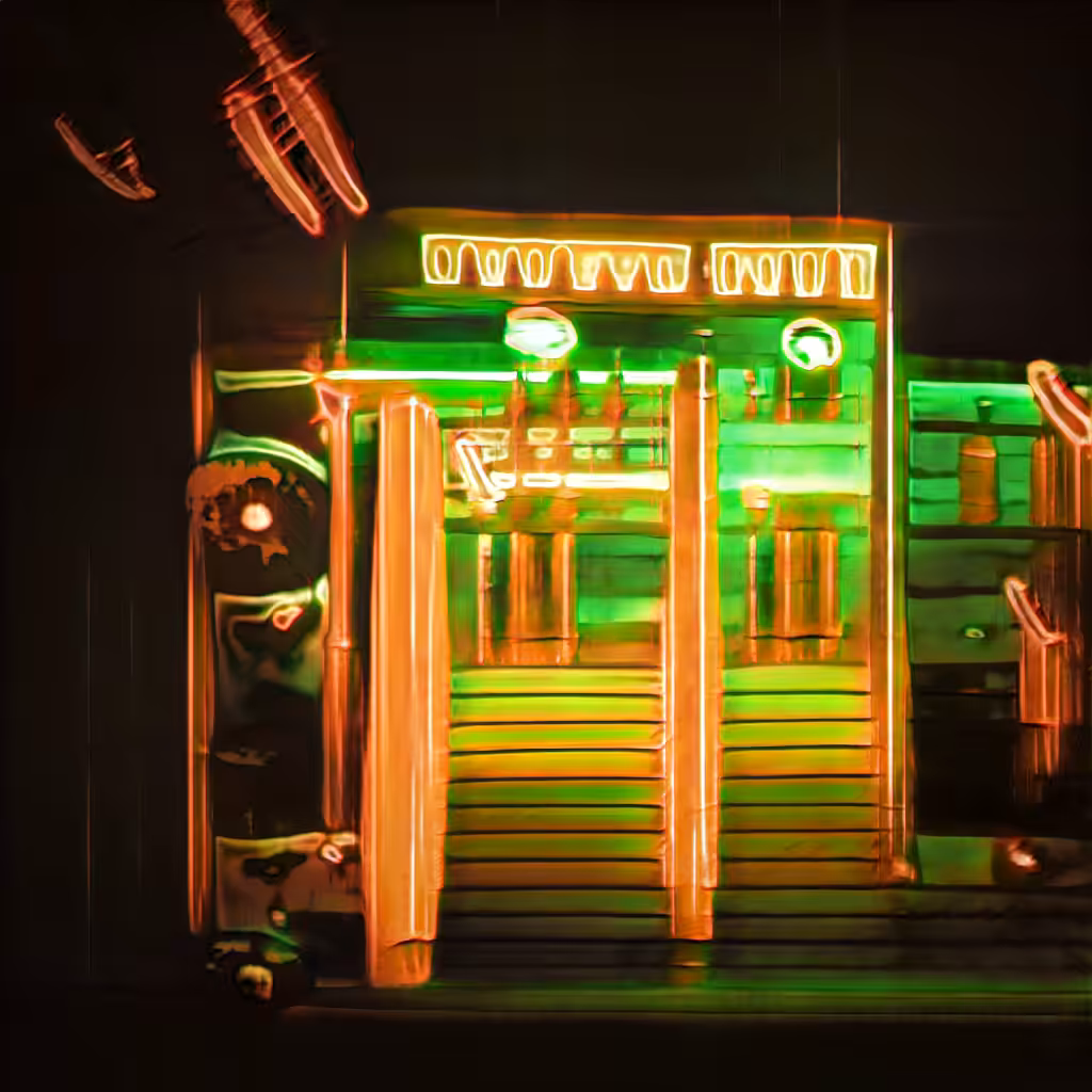 Aquarelle Neon Streets: II