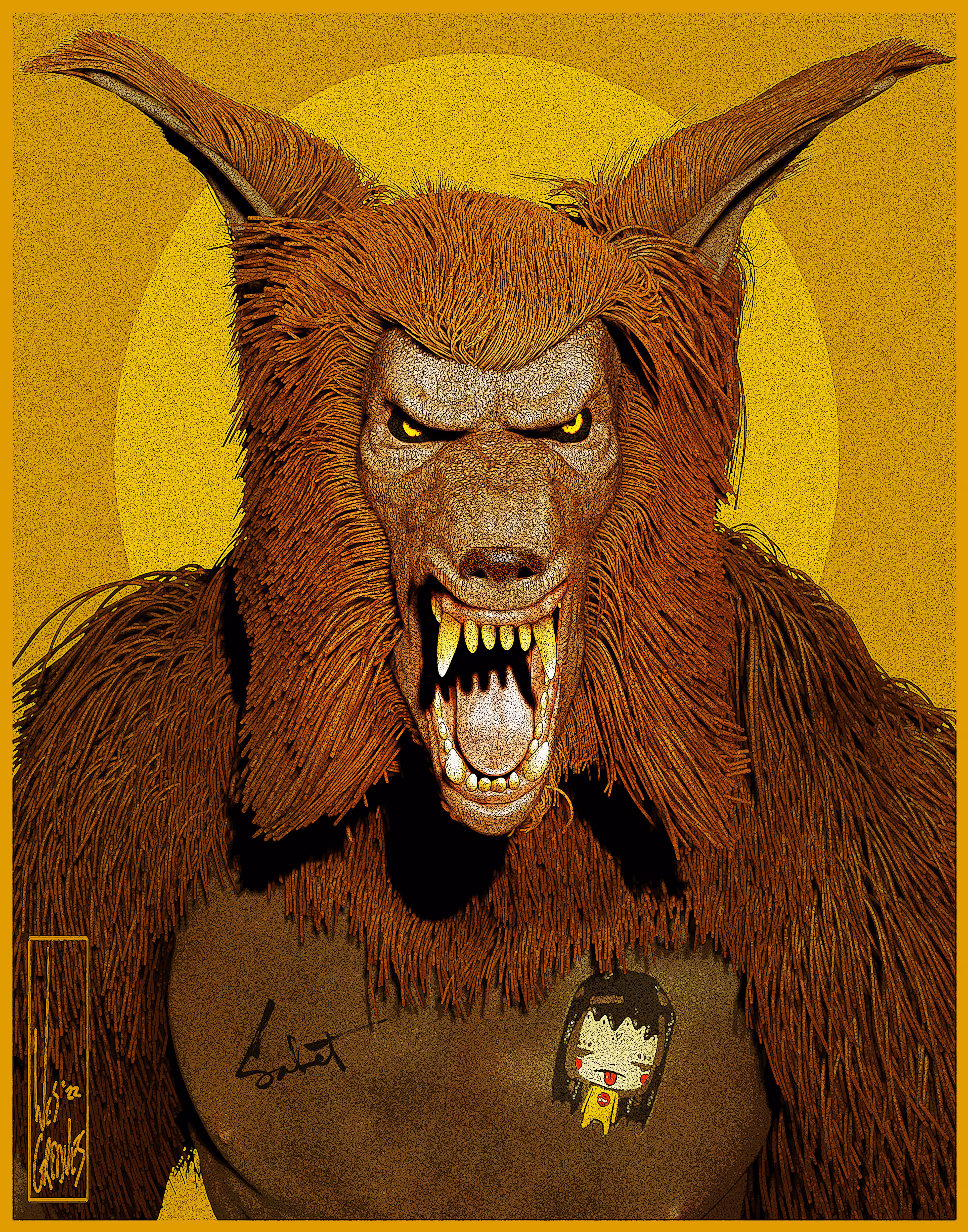 Wolf-Man SeantorGreaves X Sabet - 2022