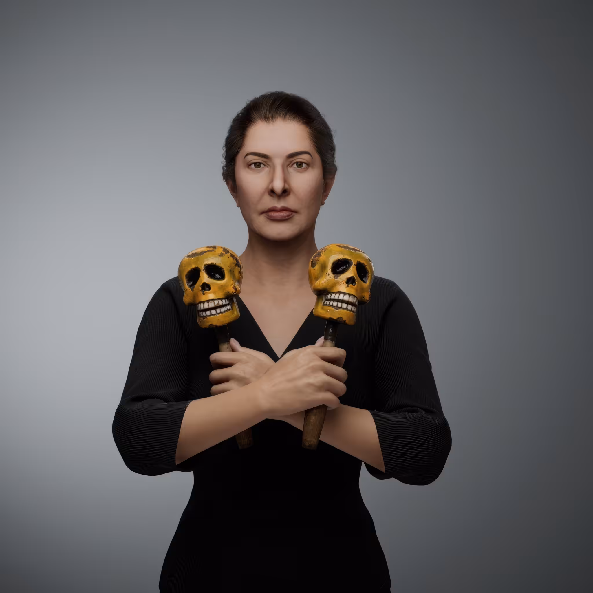 Portrait with Maracas #470