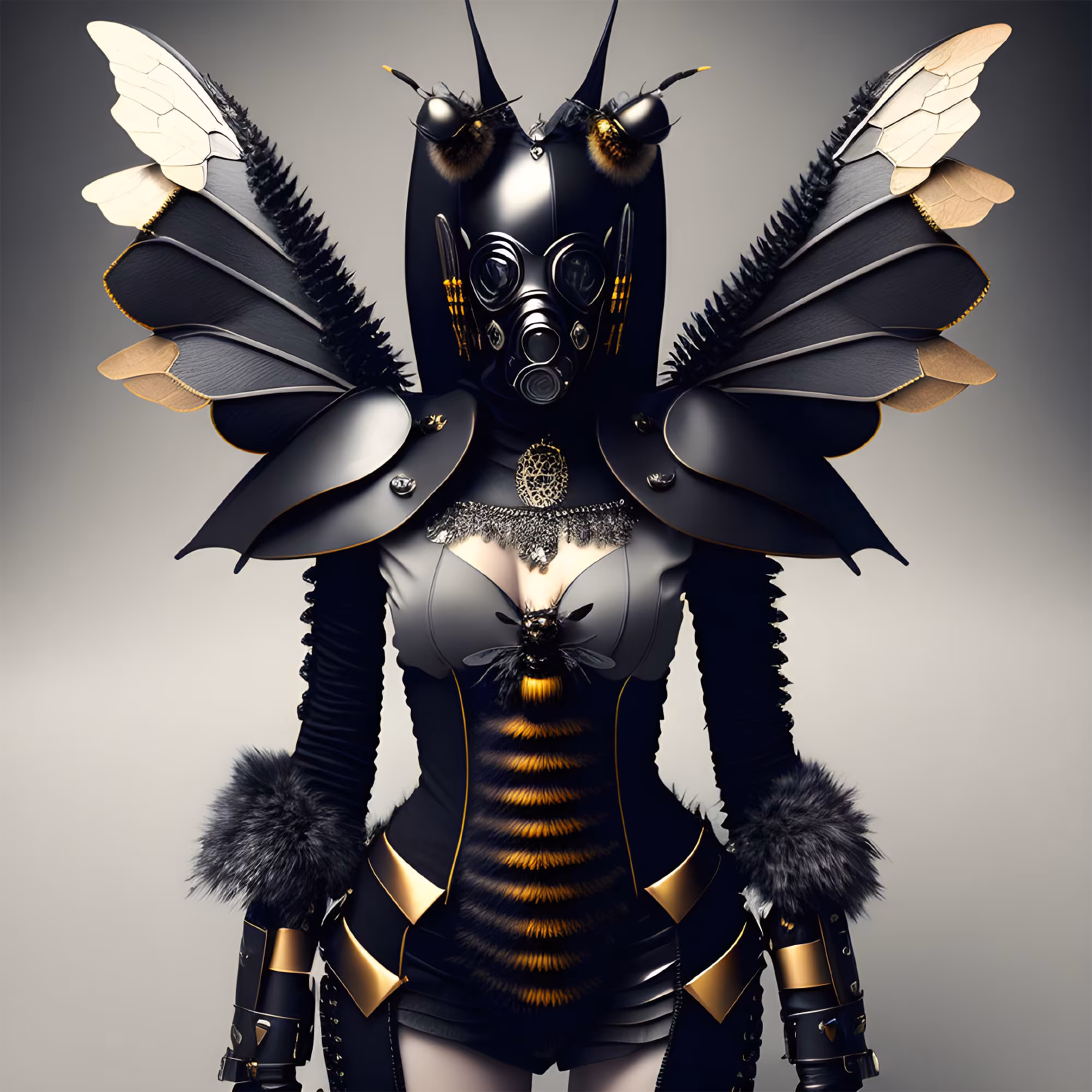  Hive of warrior bees: H.W.B #95