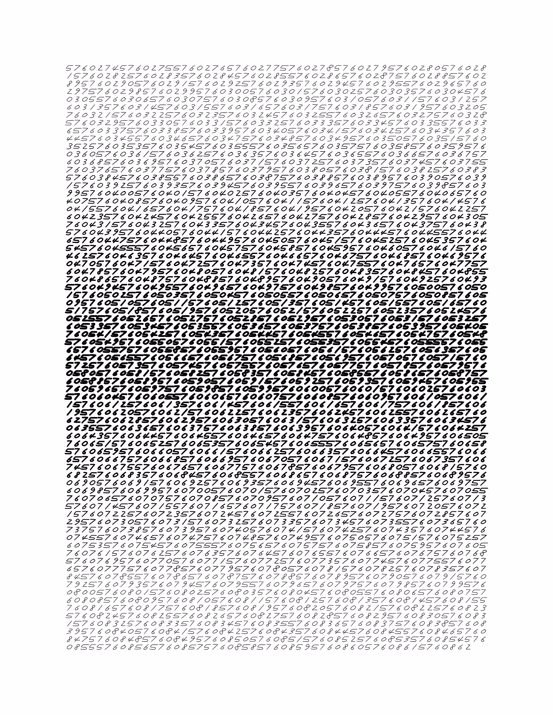 Endless (5,607,250 to Infinity) #501