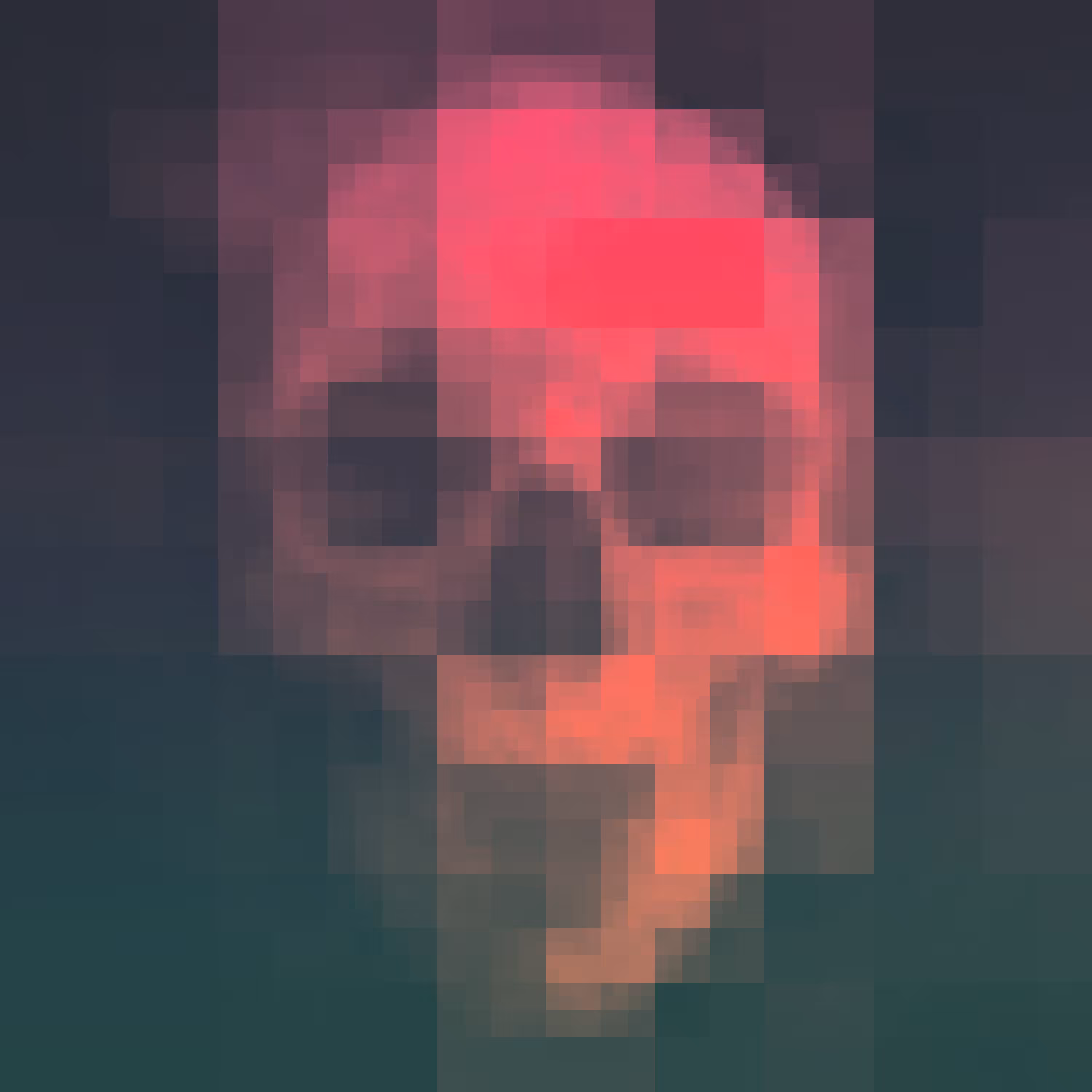 Pixel Skull Vanitas 34