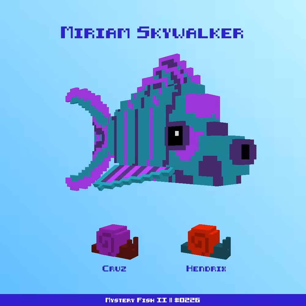 Miriam Skywalker :: Mystery Fish 0226/1000