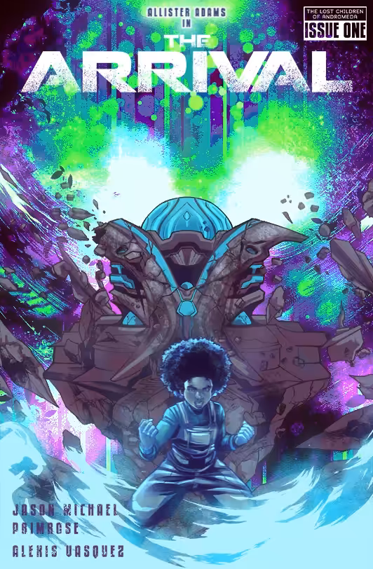 The Arrival Issue #1 - Super Sci Fi Variant Cover.