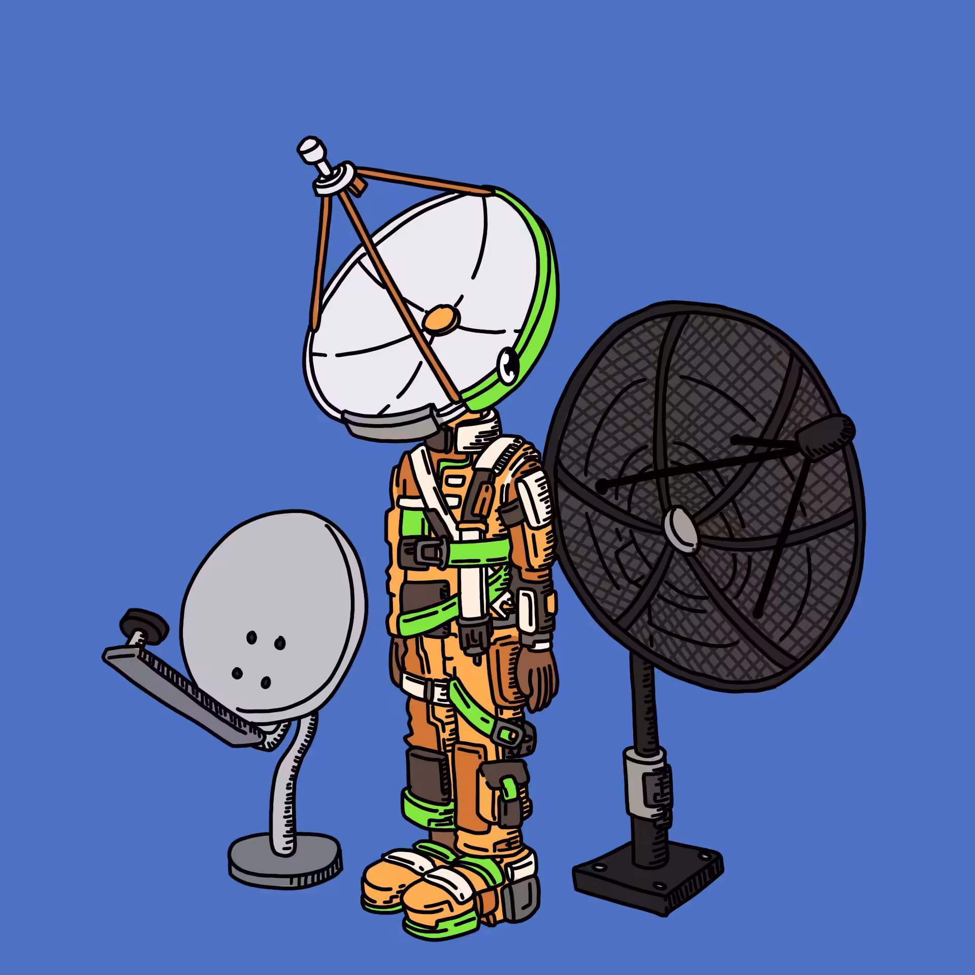 DishsatelliteTVtechnician one eyed guy #00130