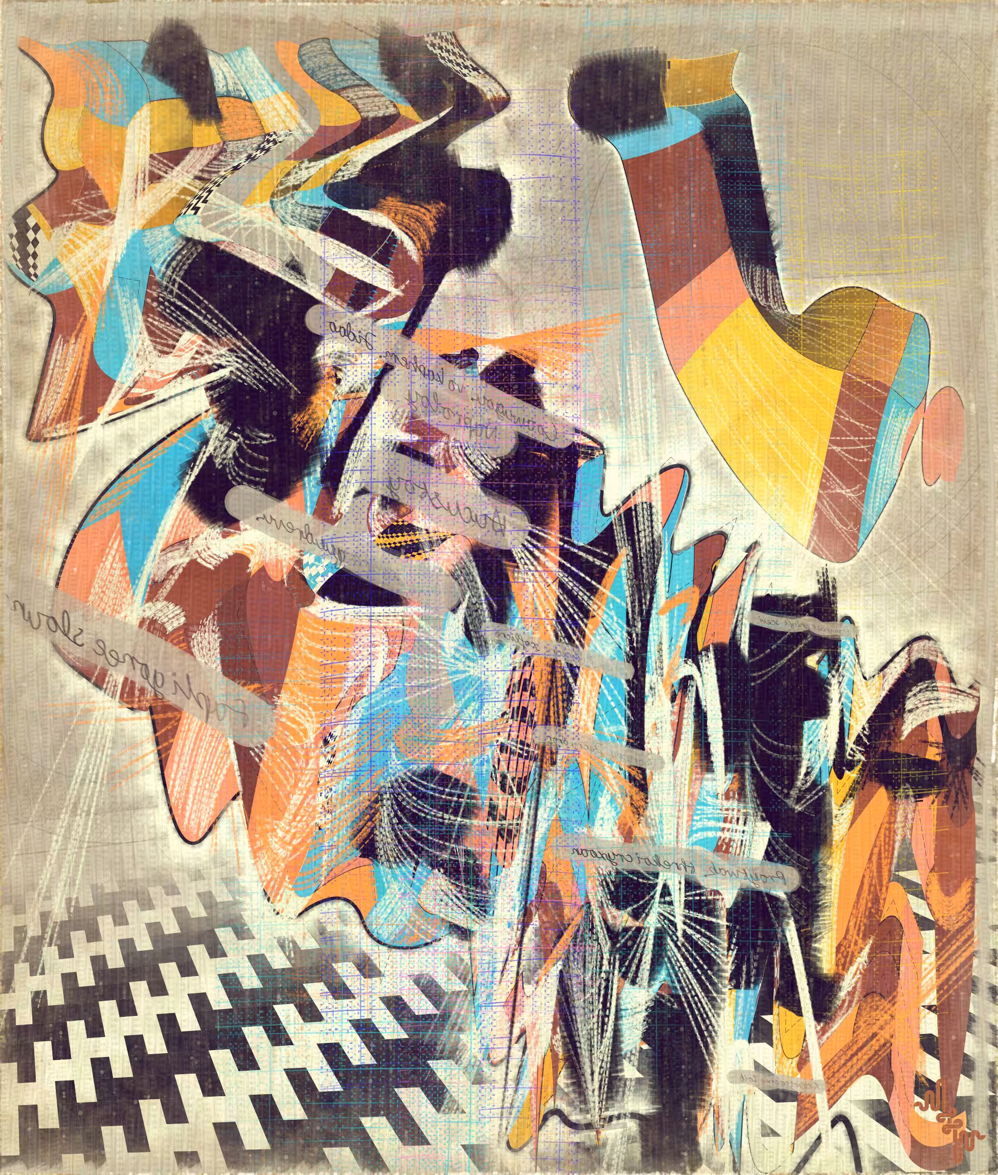 Amplitudes of Canvas #235