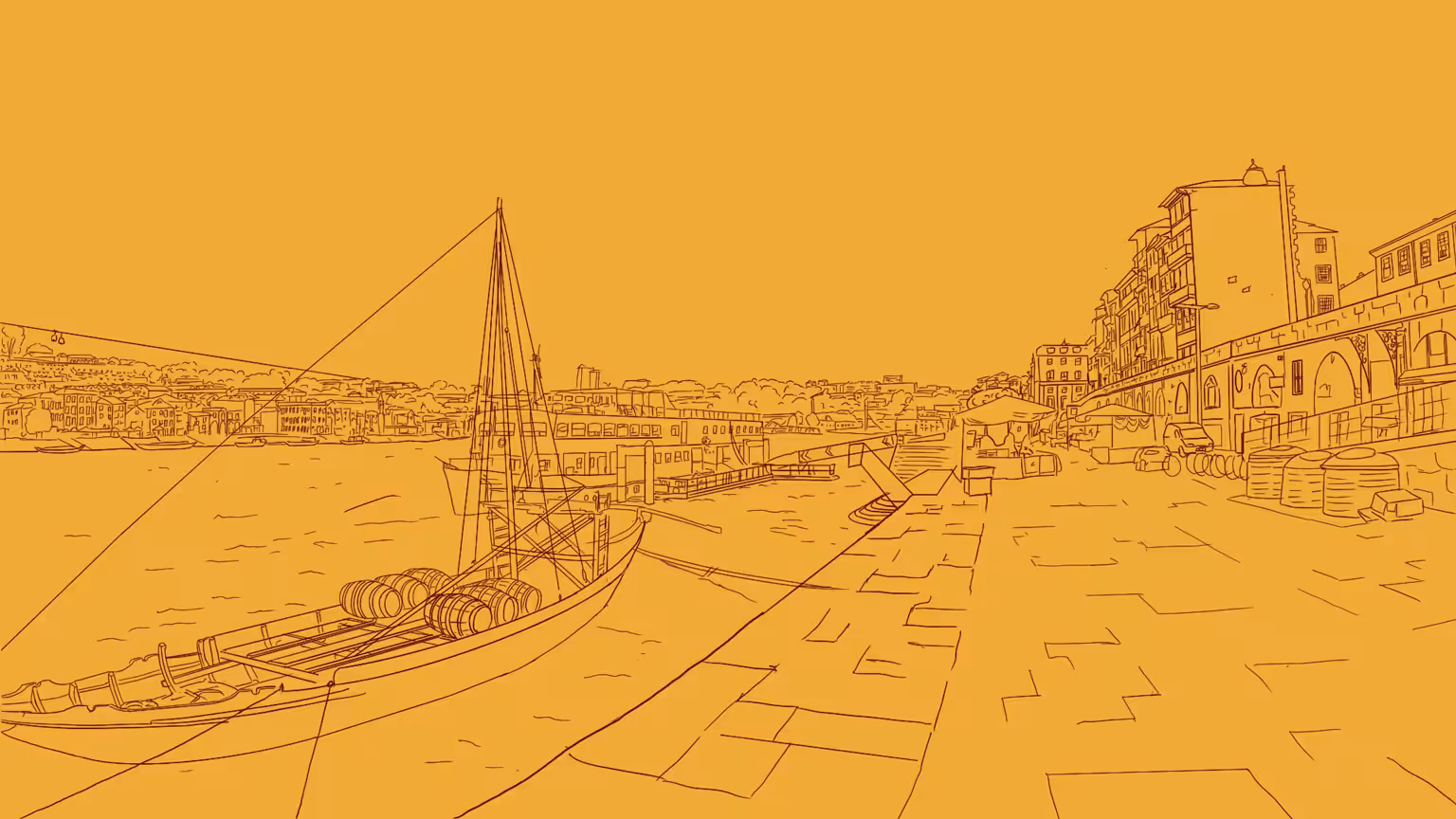 A Boat and the Sea