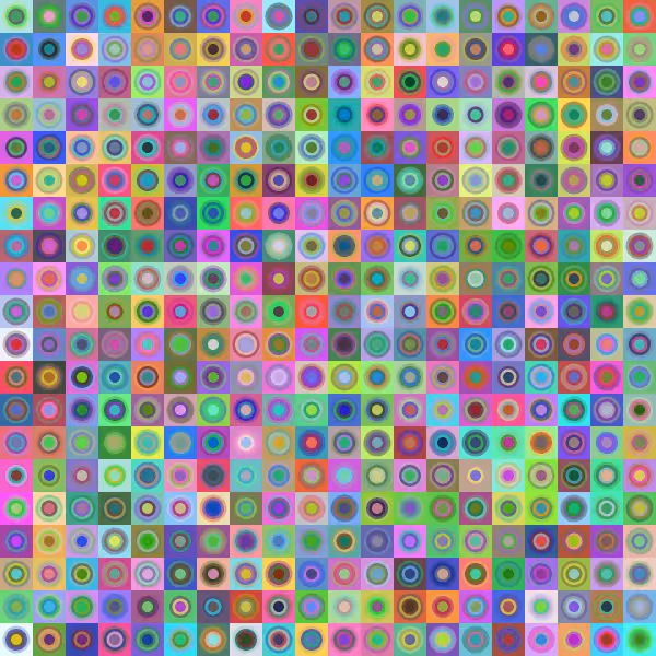 400 circles  #2