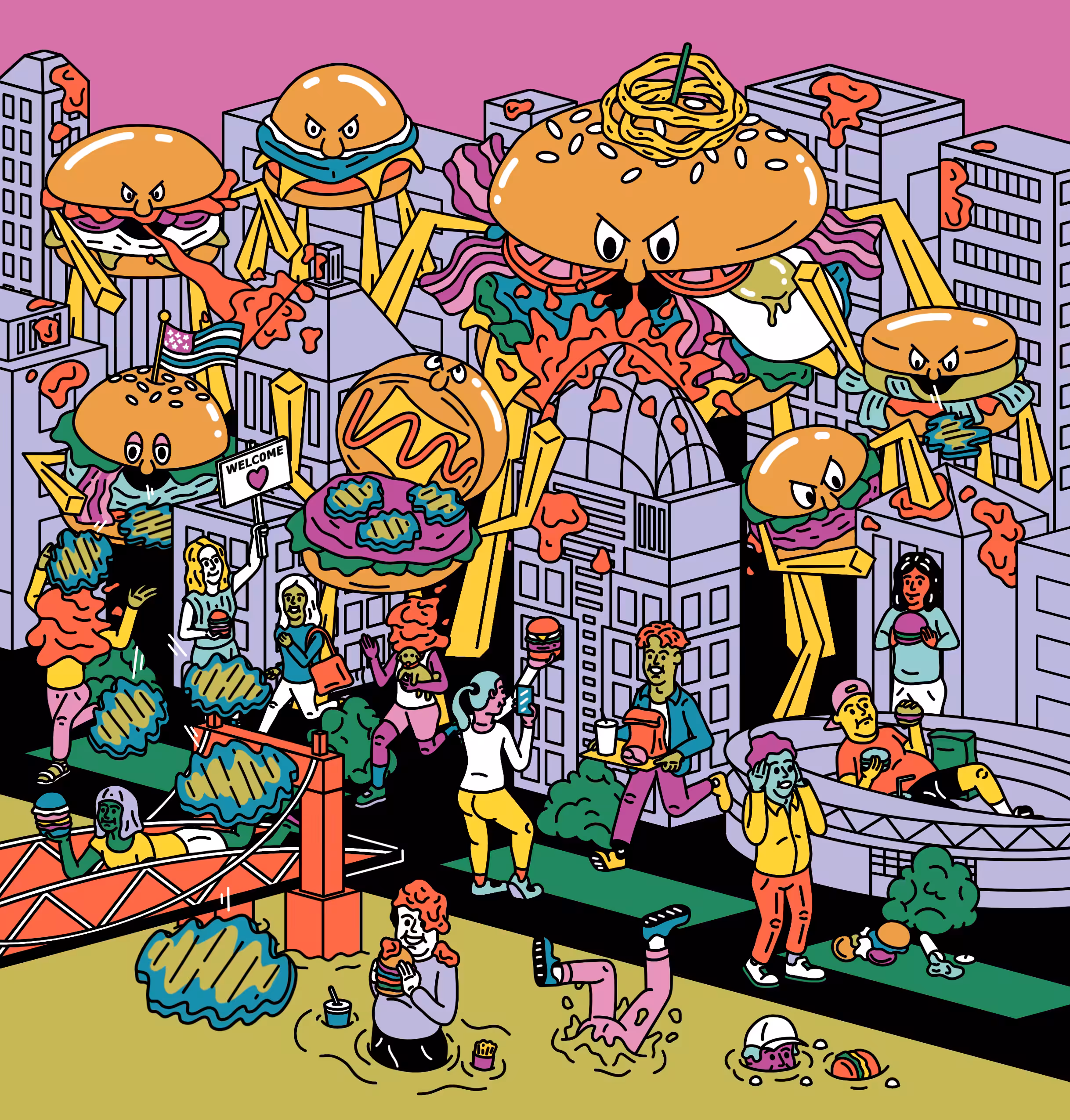 Burger City Attack!