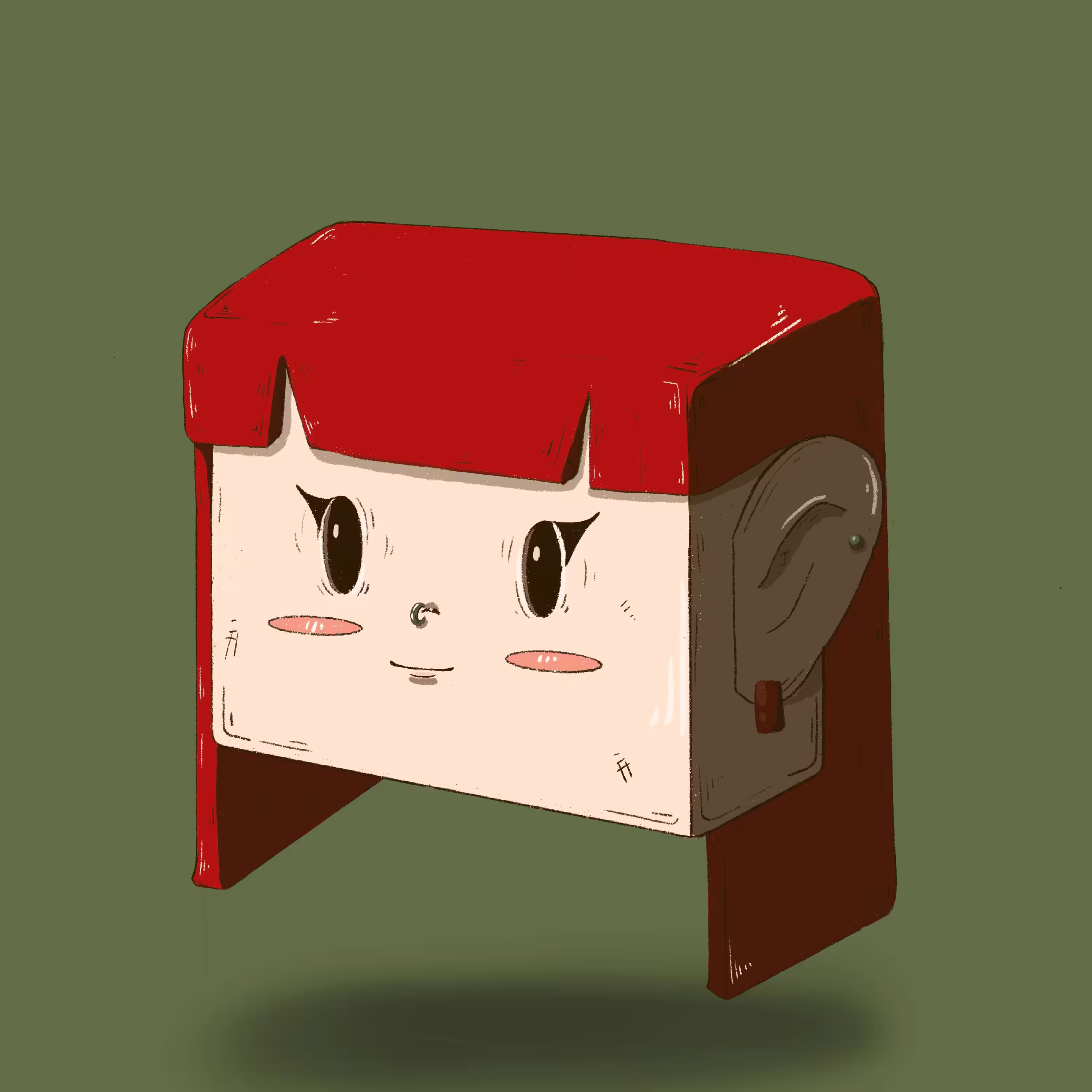 red girl 038