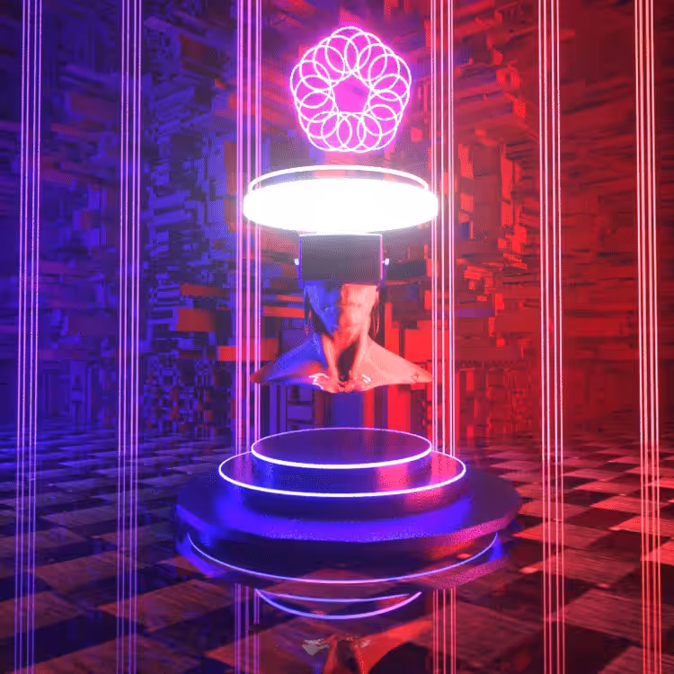VR cyborg scan
