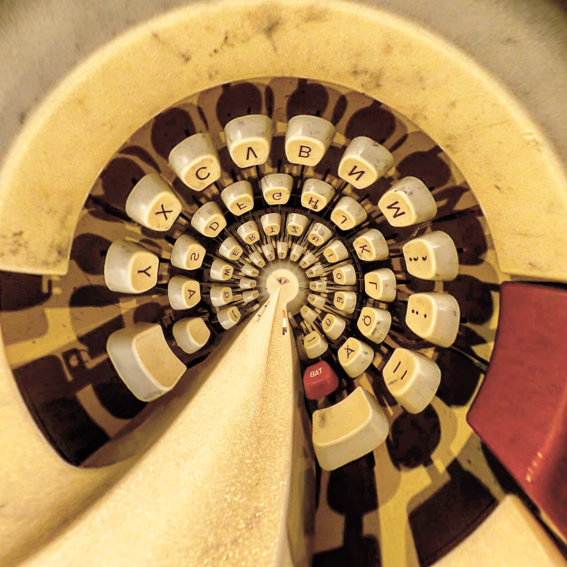Circular Type Writer