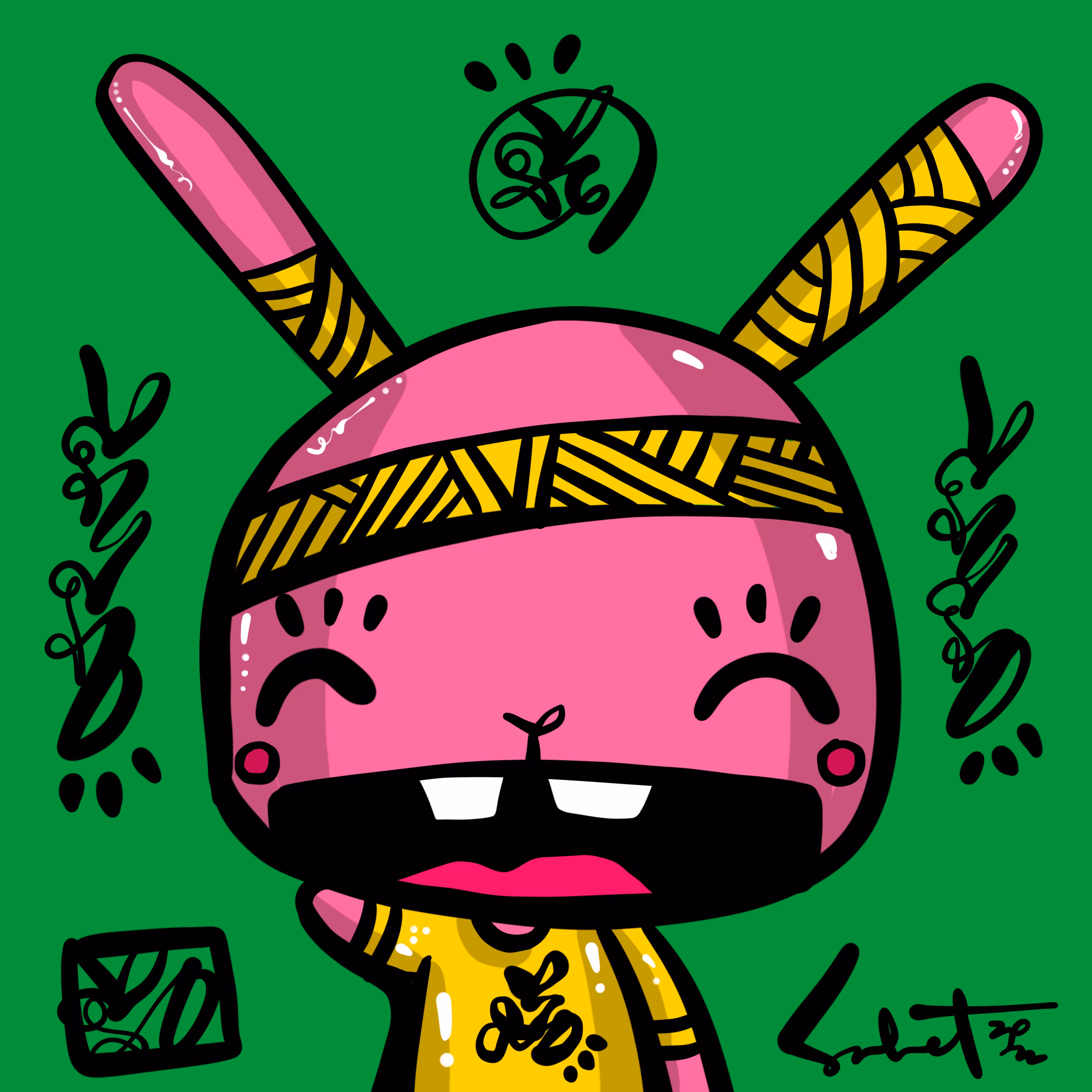 PINKTOSHI | 045 TKP BAD BUNNY 1/1