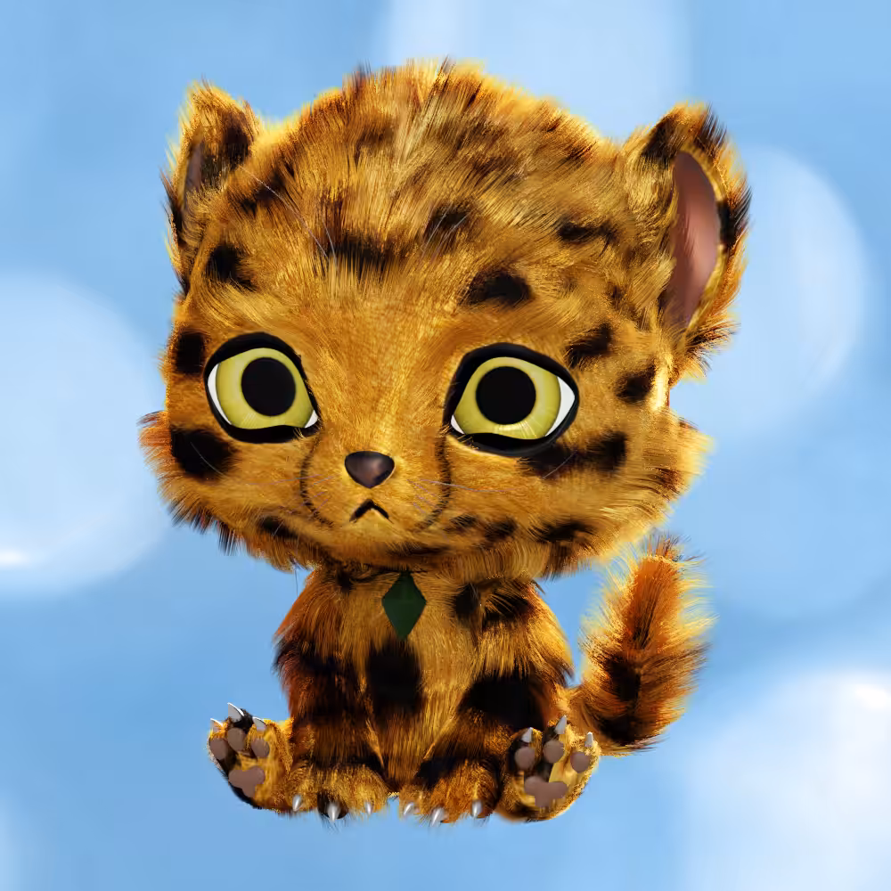Cheetah Baby Bimbo #0008