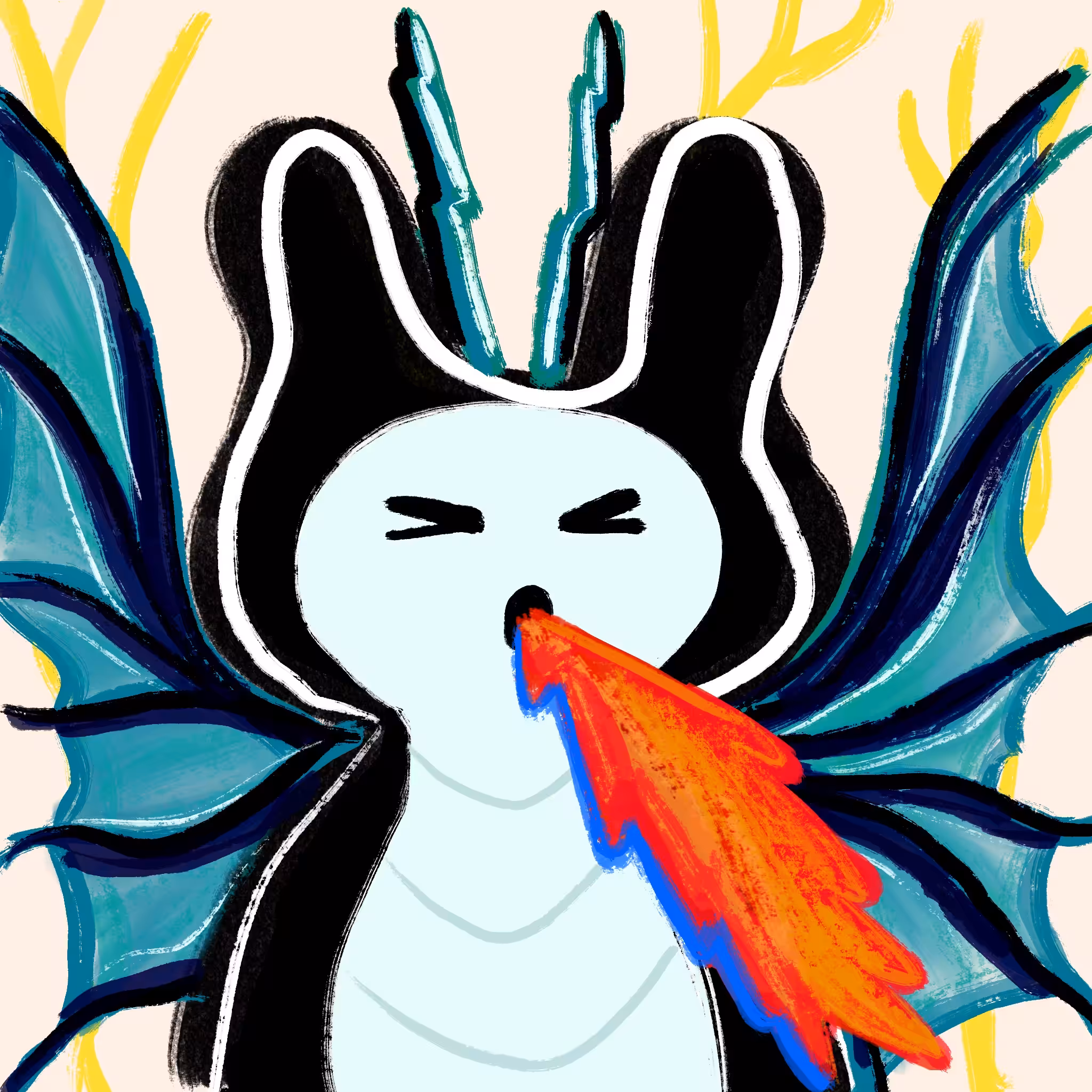 Rabbit Pop #0019 Dragon