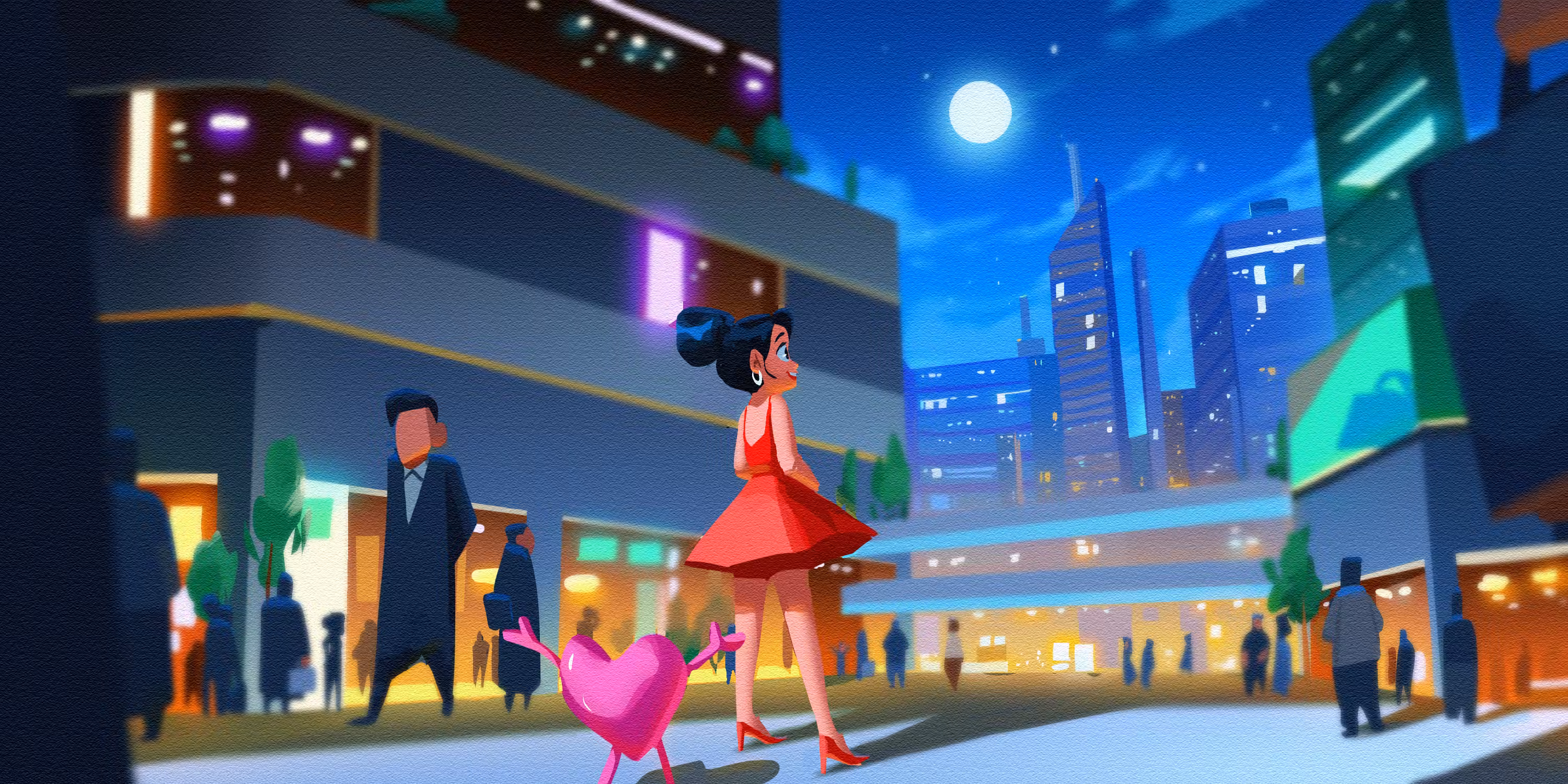 I'll explore the world with you. 