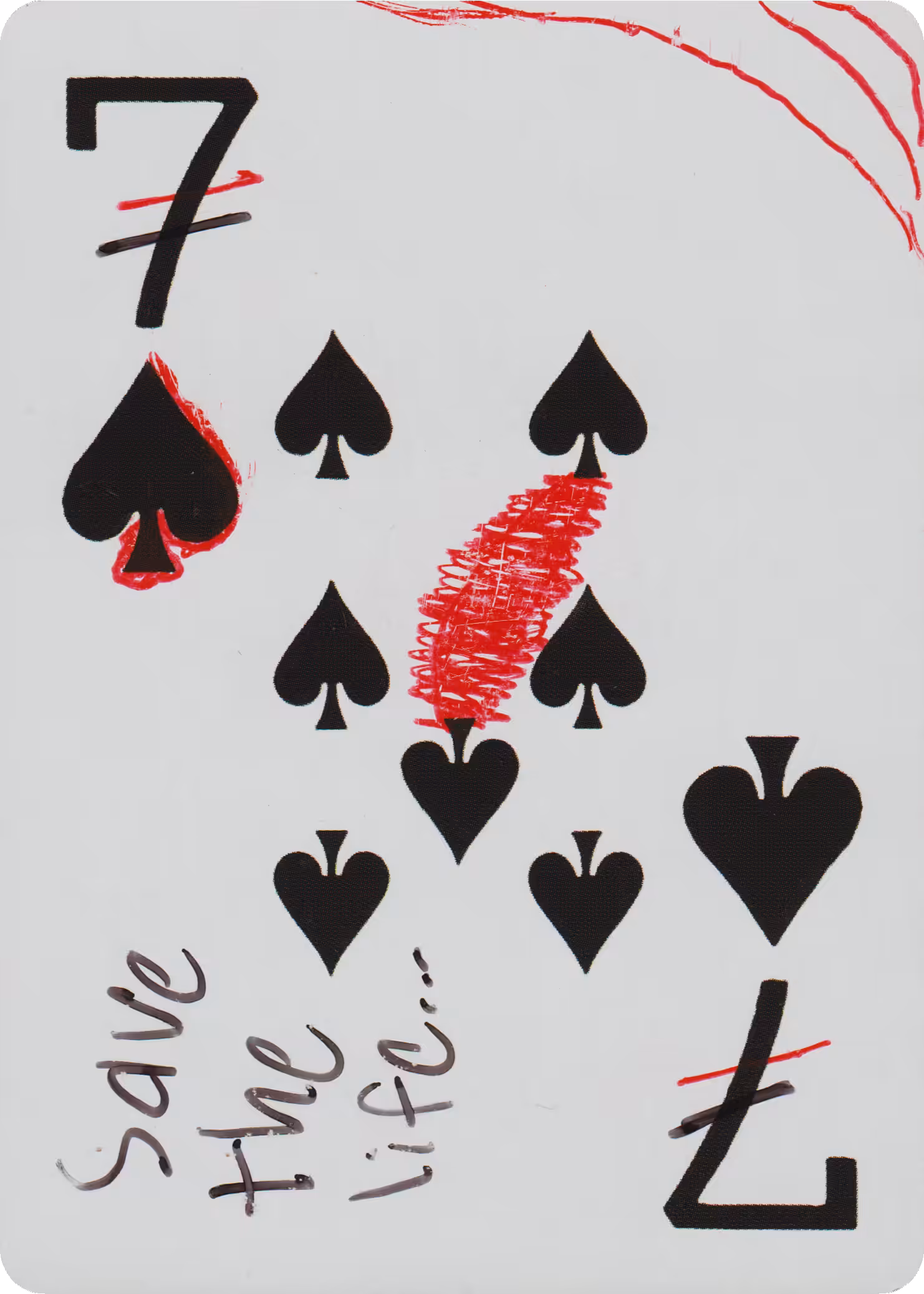 7 of Spades - Deck of Demise