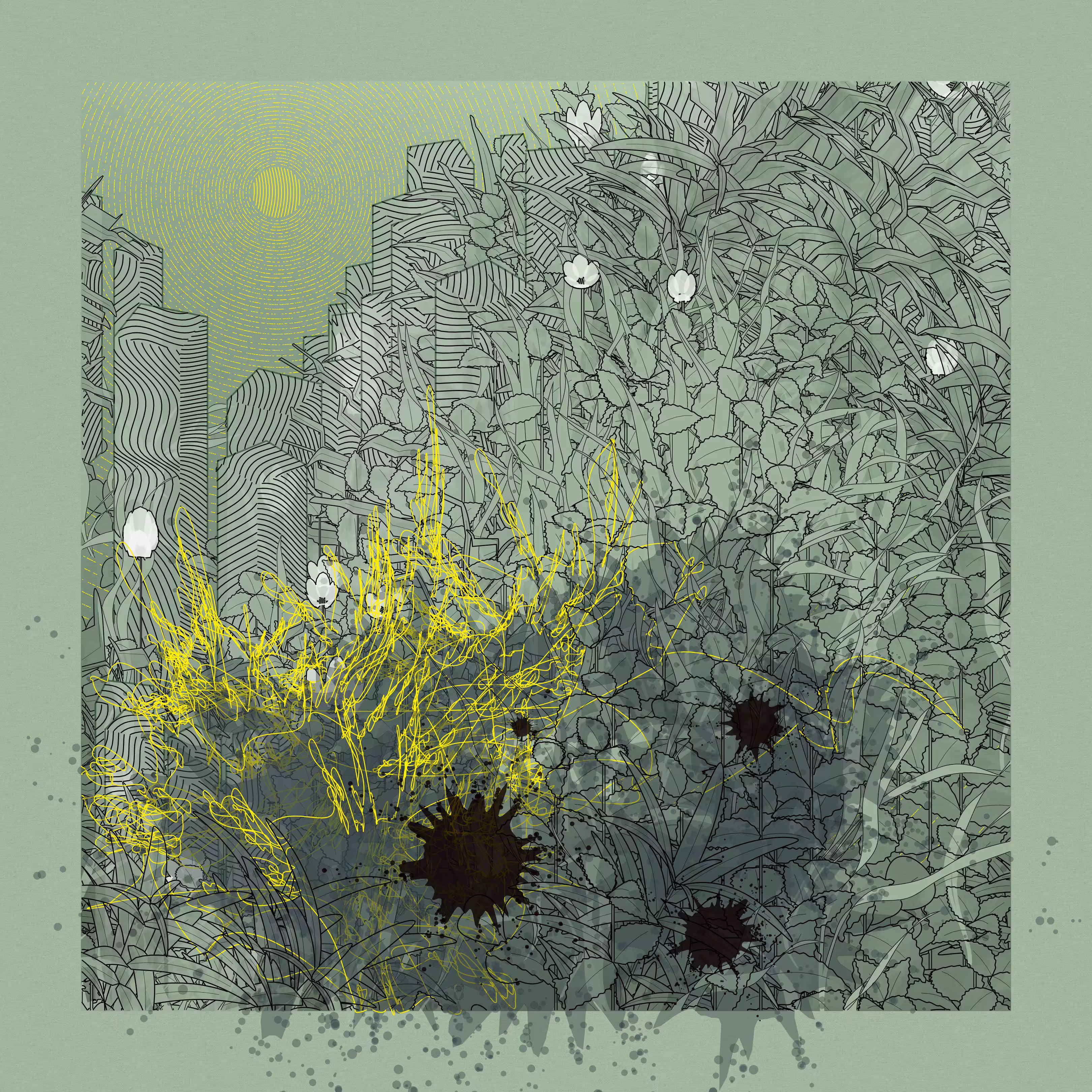 Landscape with Carbon Capture #4837
