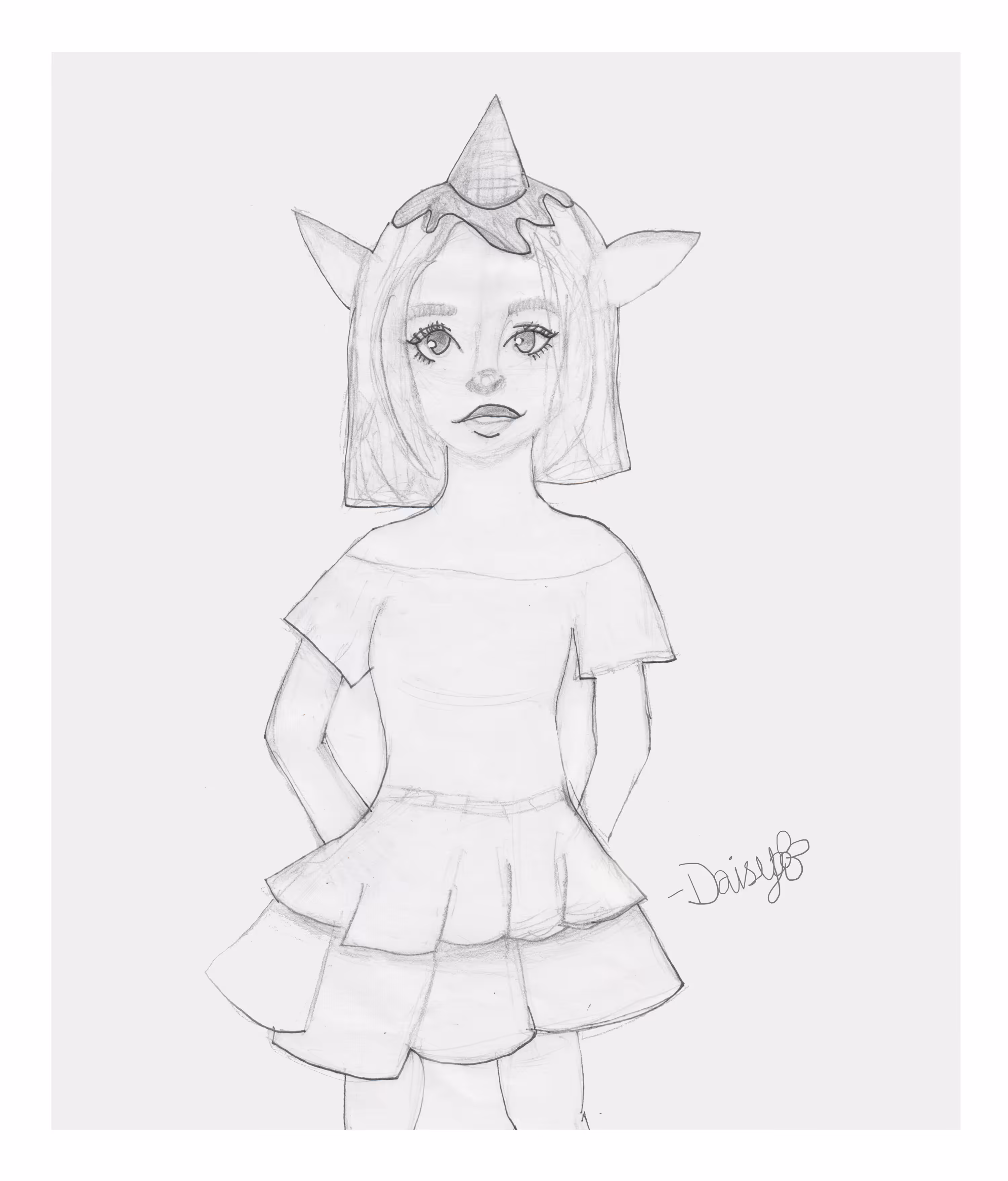 IceBaby Pen and pencil illustration 