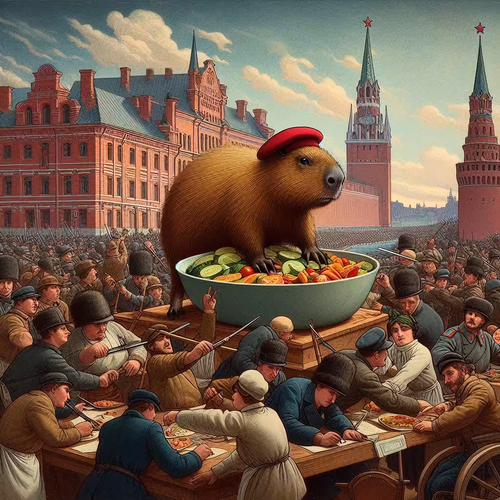 Capybara Carnivàle - Revolution and Magical Ratatouille in Russia