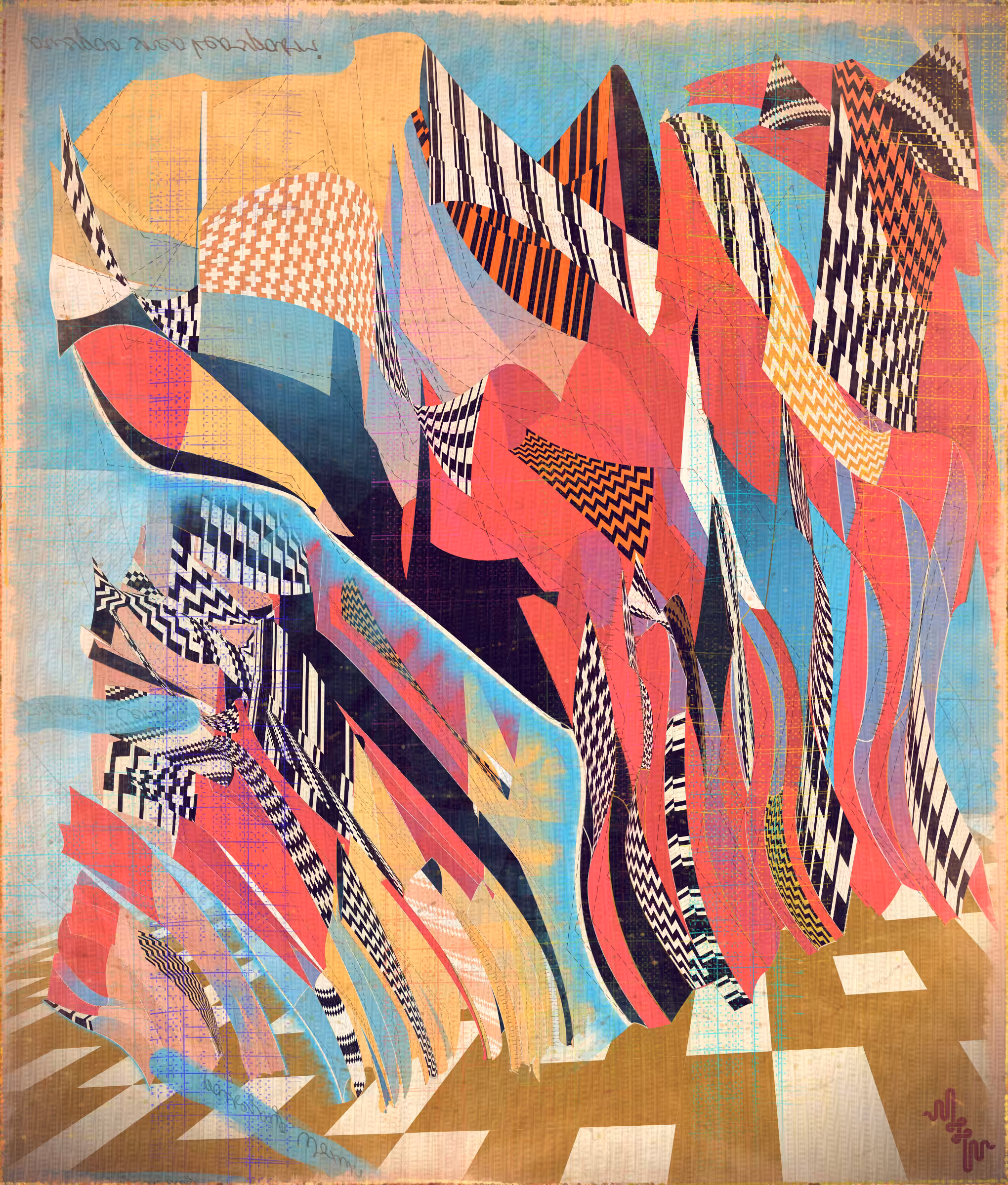 Amplitudes of Canvas #469