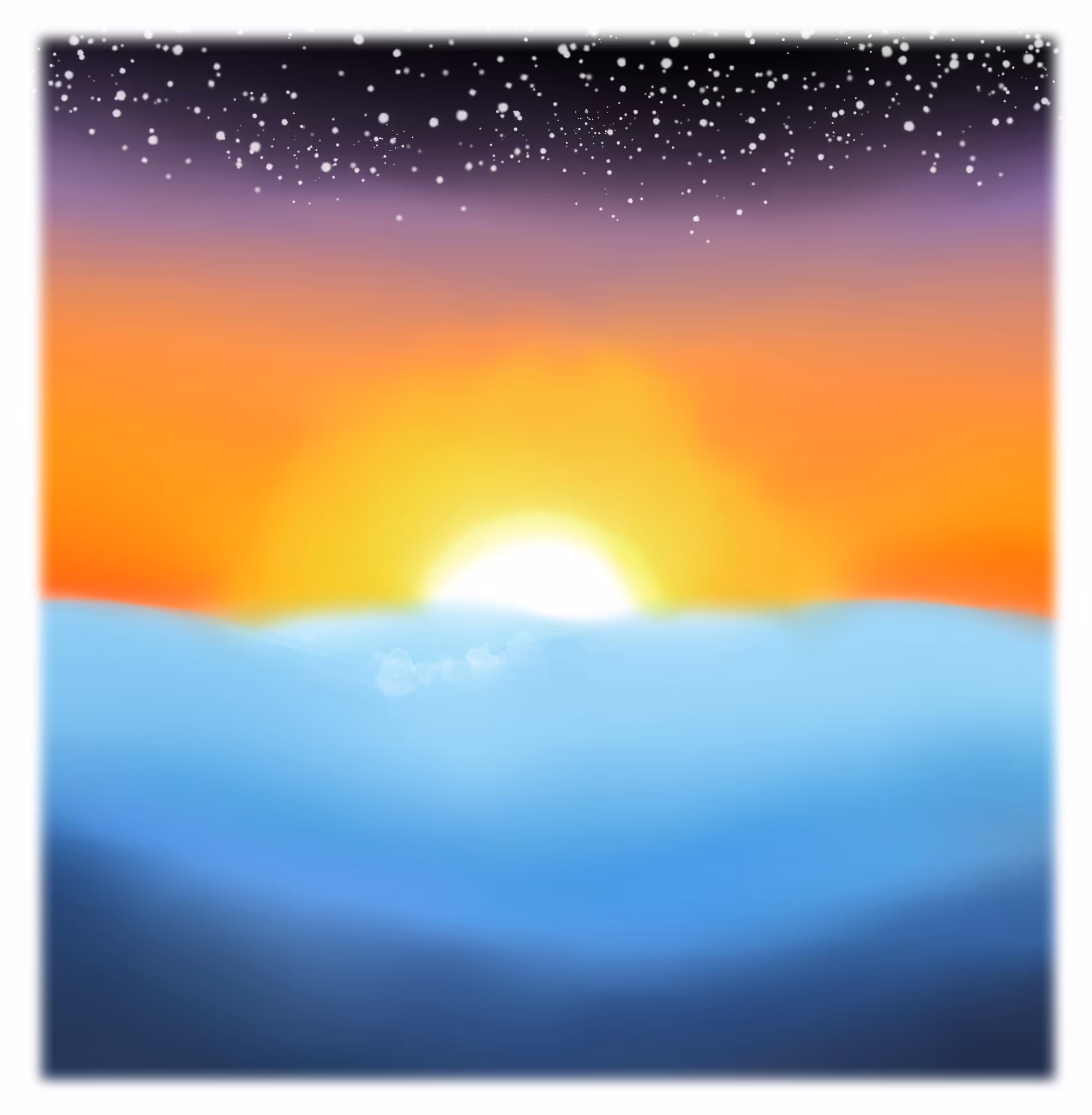 Sunset at Sea