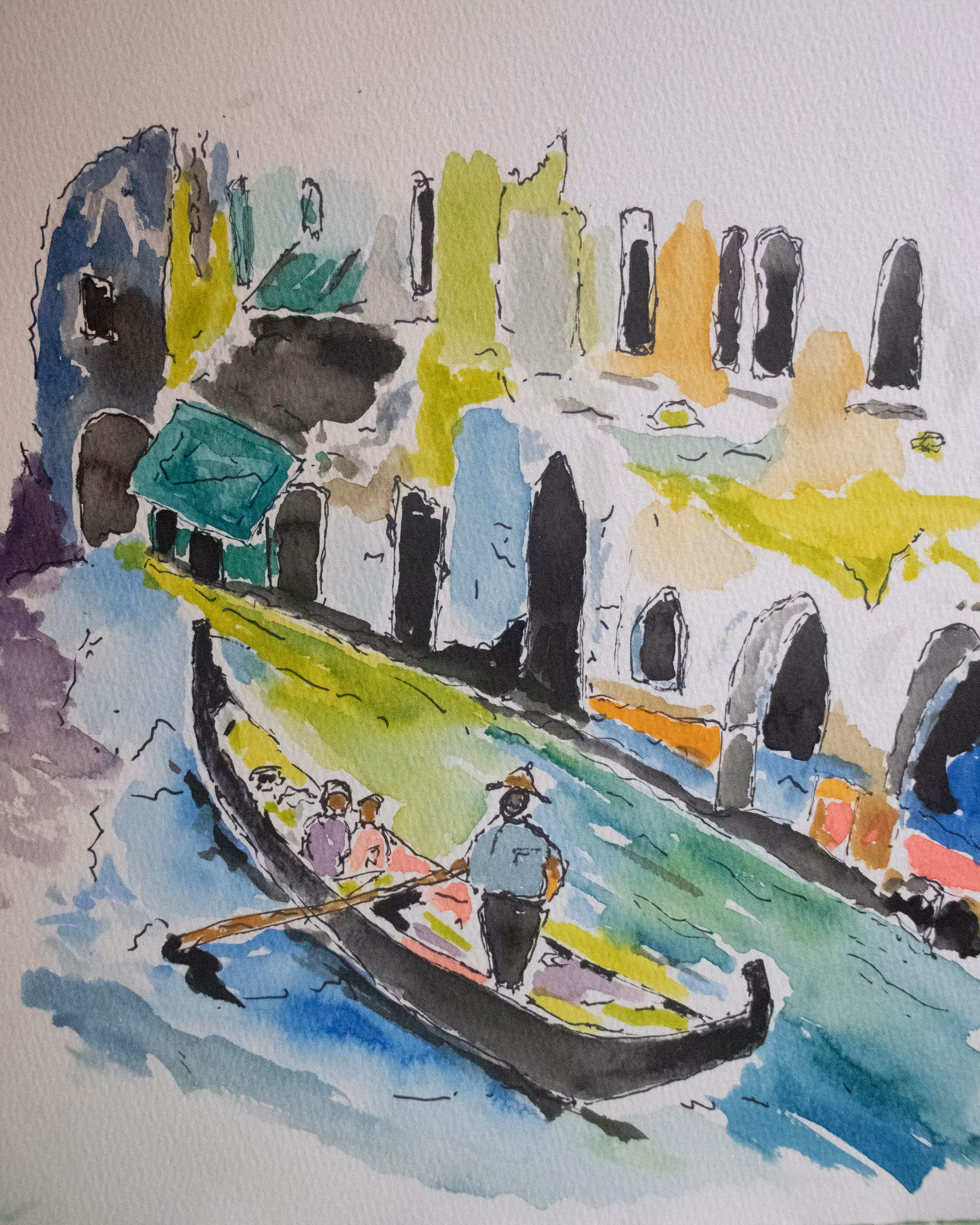 Venice Ink and Wash