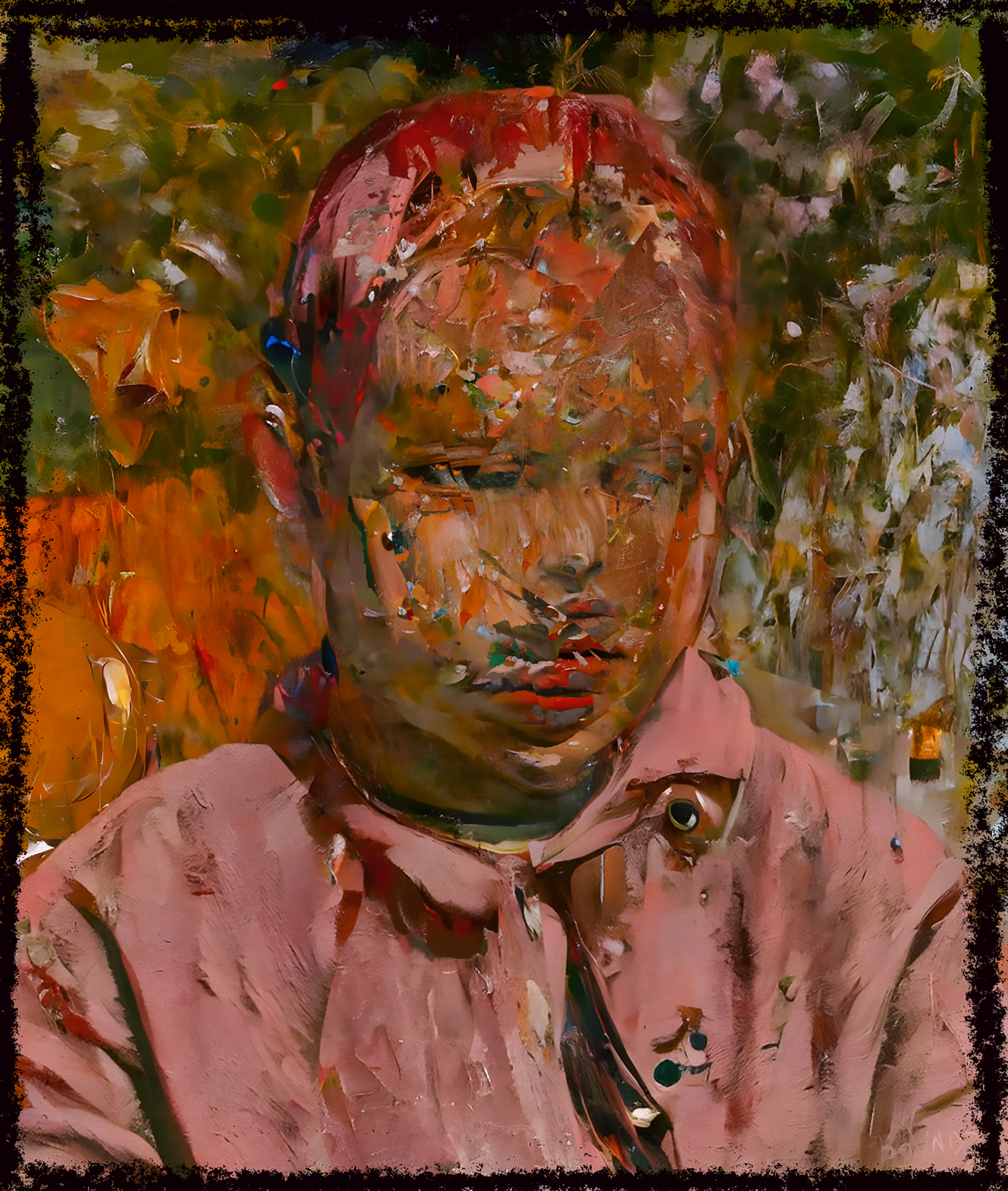 Portrait d'un enfant inconnu