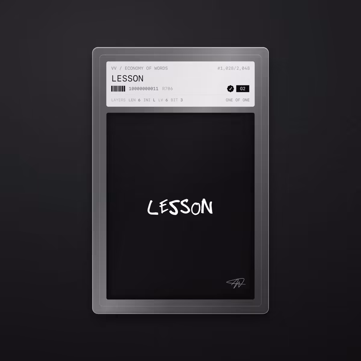 LESSON · #1028