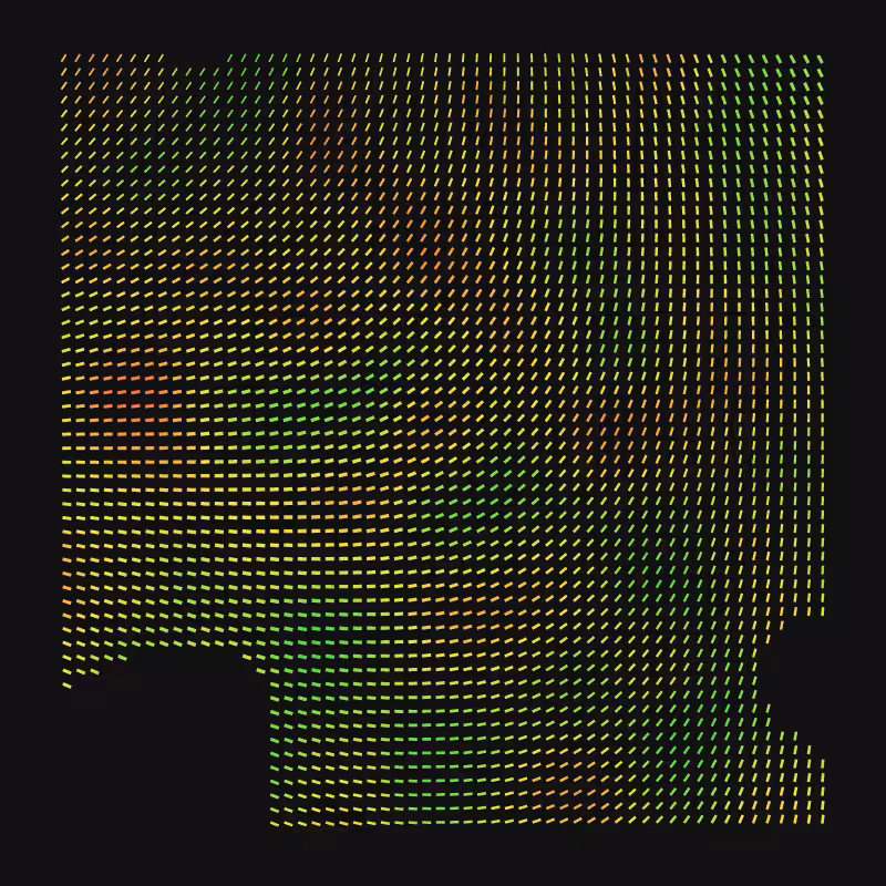 Wind map #151
