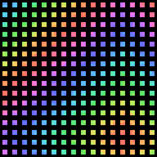 Animated RGB Squares #2