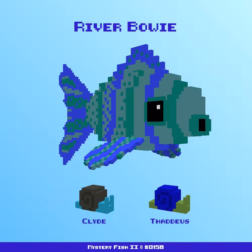 River Bowie :: Mystery Fish 0158/1000