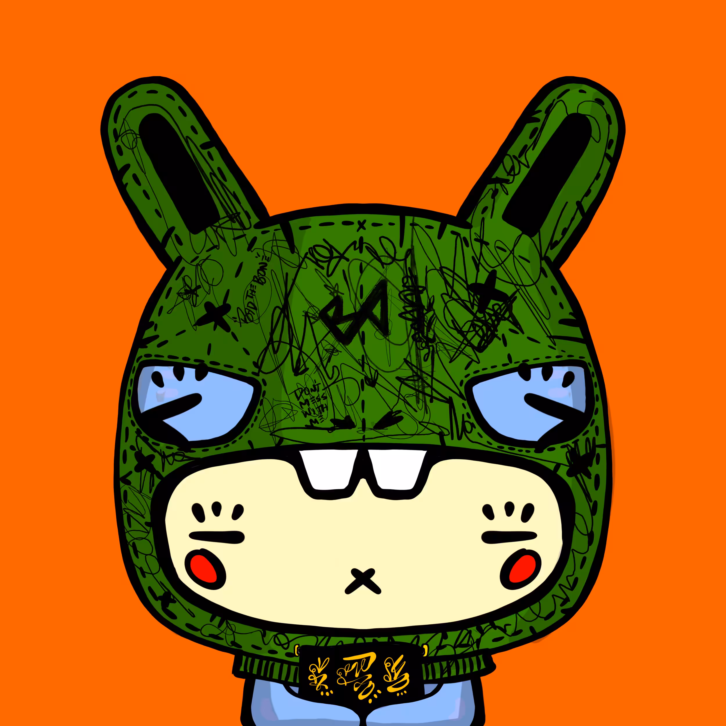 TOKYO PUNKS | BAD BUNNIES: TKP BAD BUNNY #0976