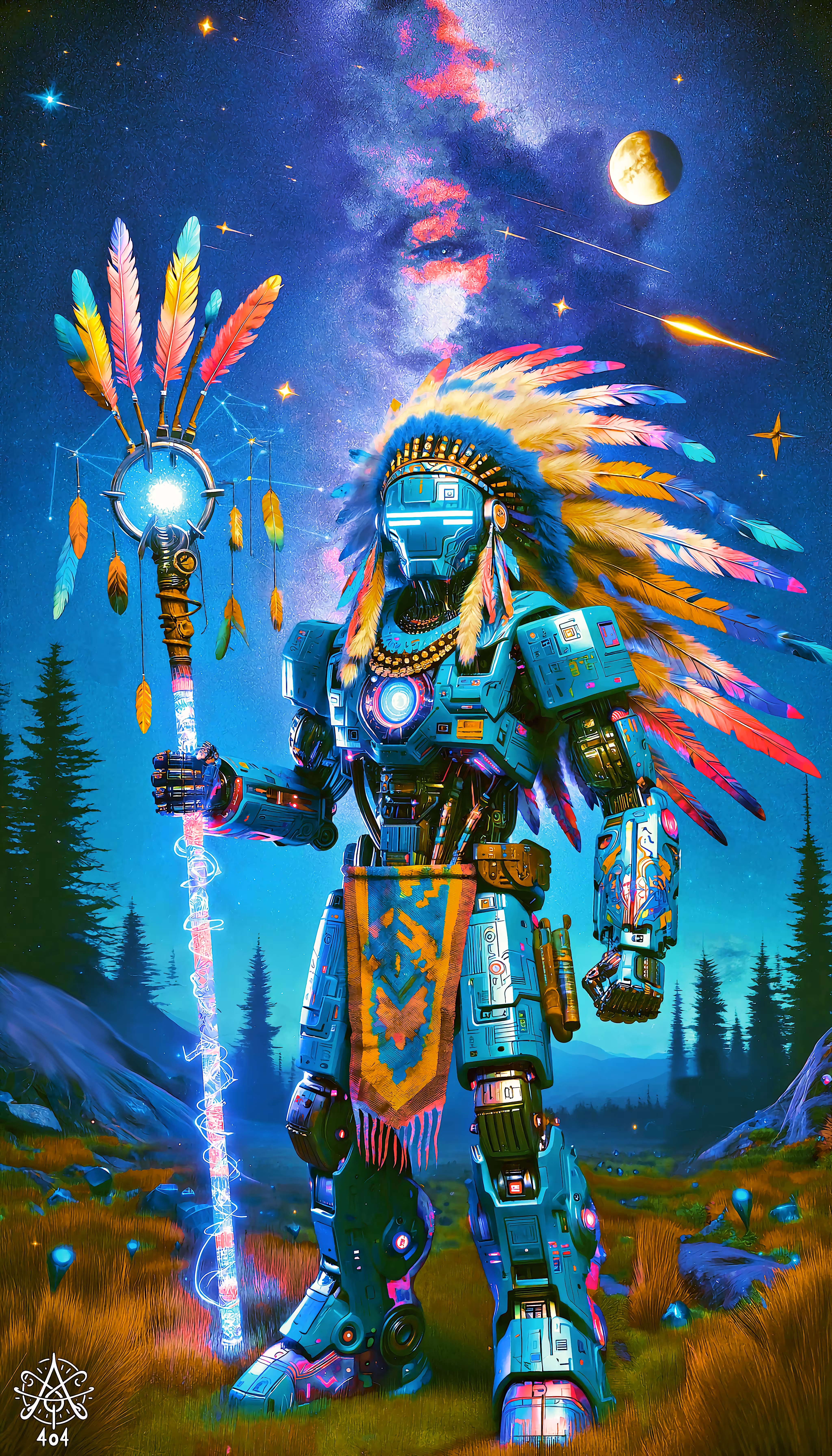 TecumsehTech - Inspired by Tecumseh, Shawnee - #NPW003