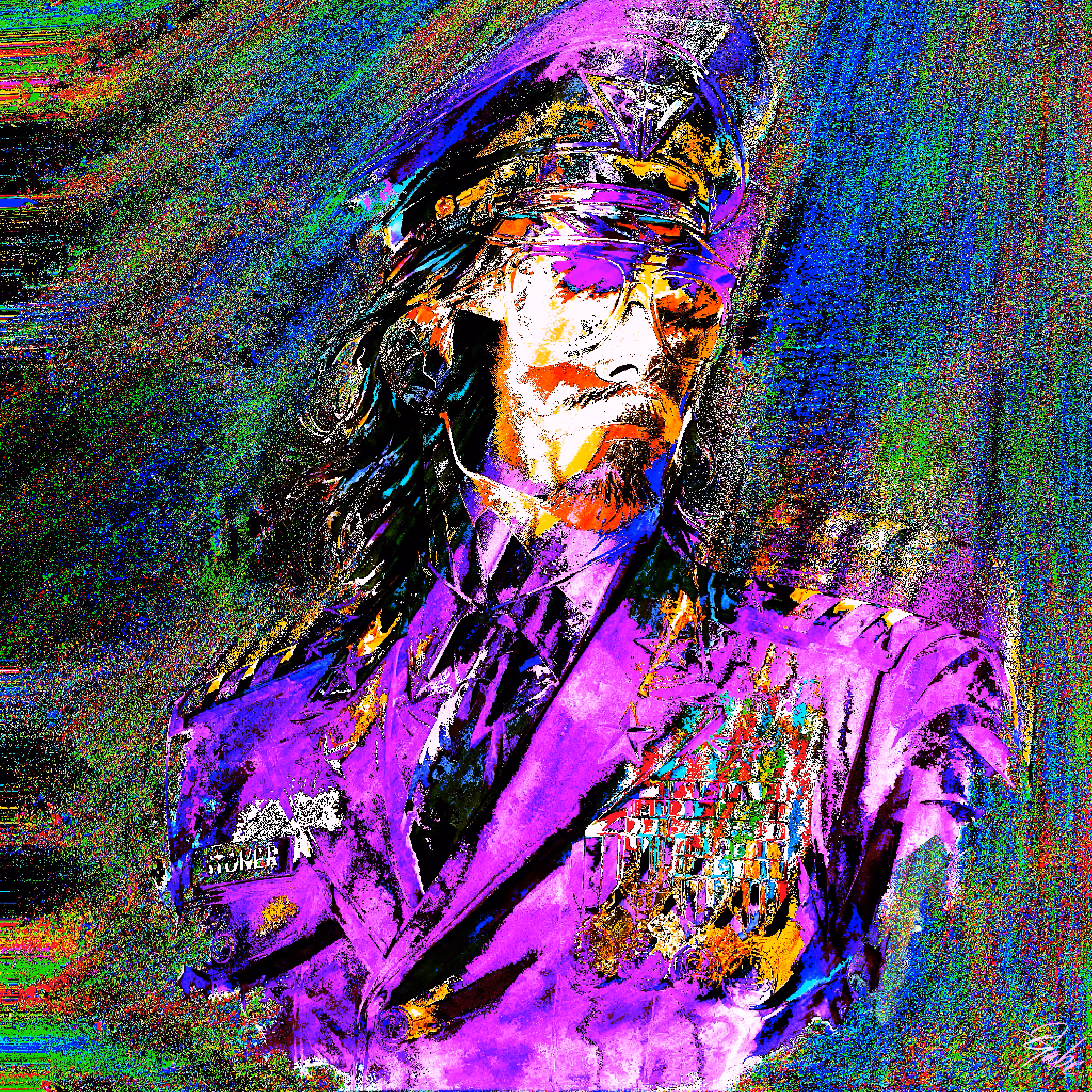 "Captain of The Glitched Sky"