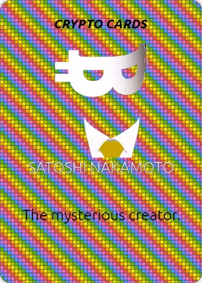 Satoshi Nakamoto Crypto Cards: Satoshi Nakamoto Crypto Card #02
