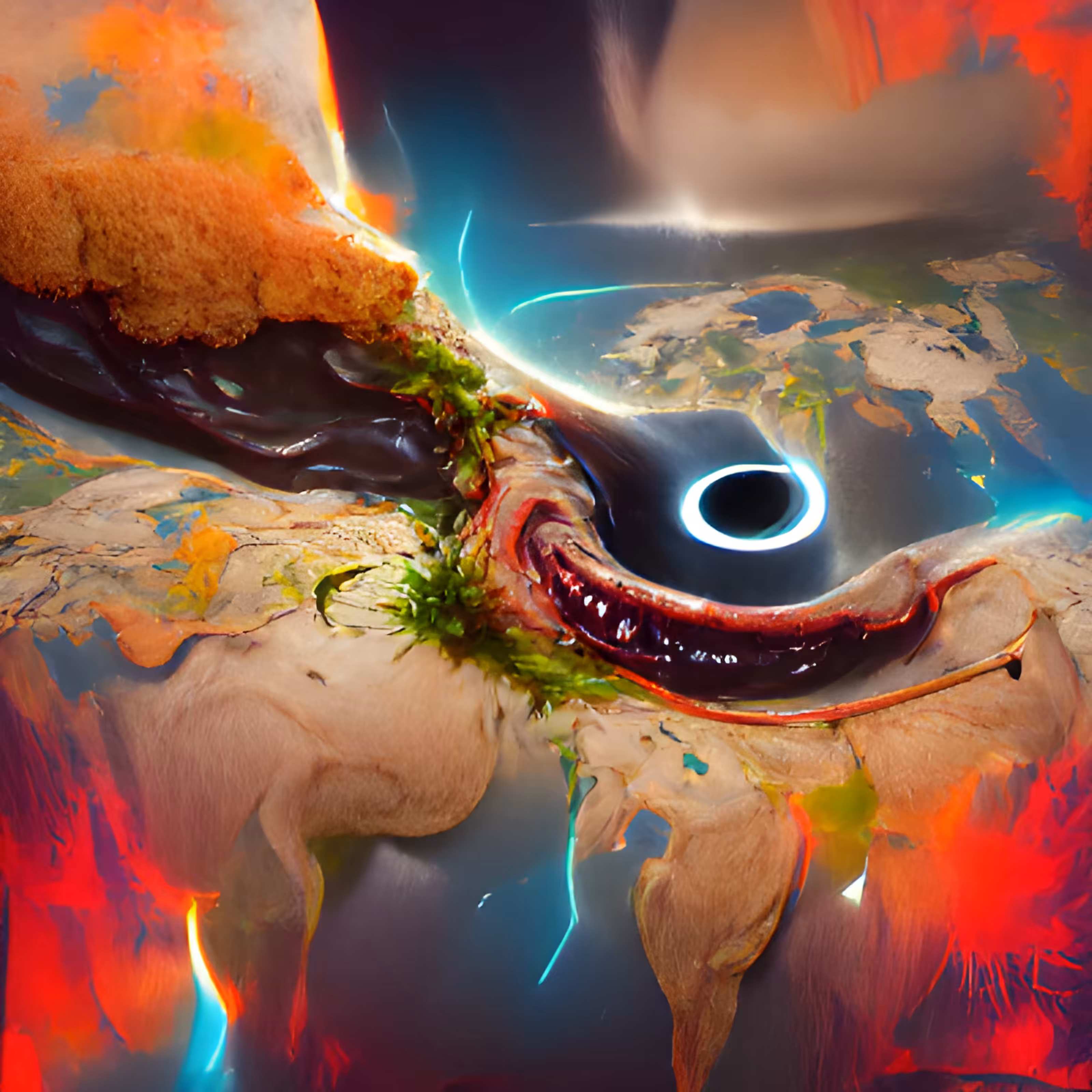 Happy black hole